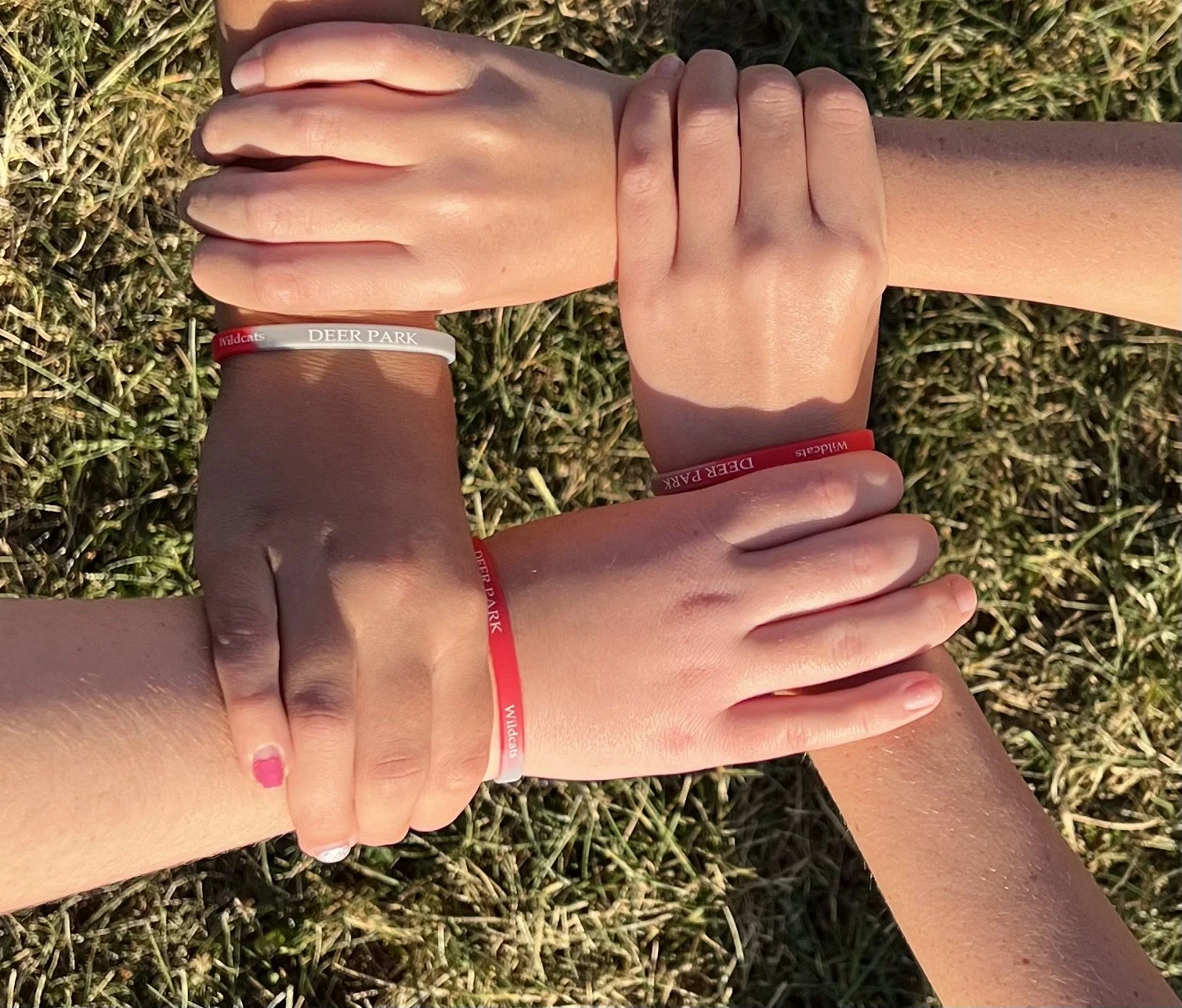 Rubber Two Color Deer Park Wildcat Bracelet-Now 4 for $1!