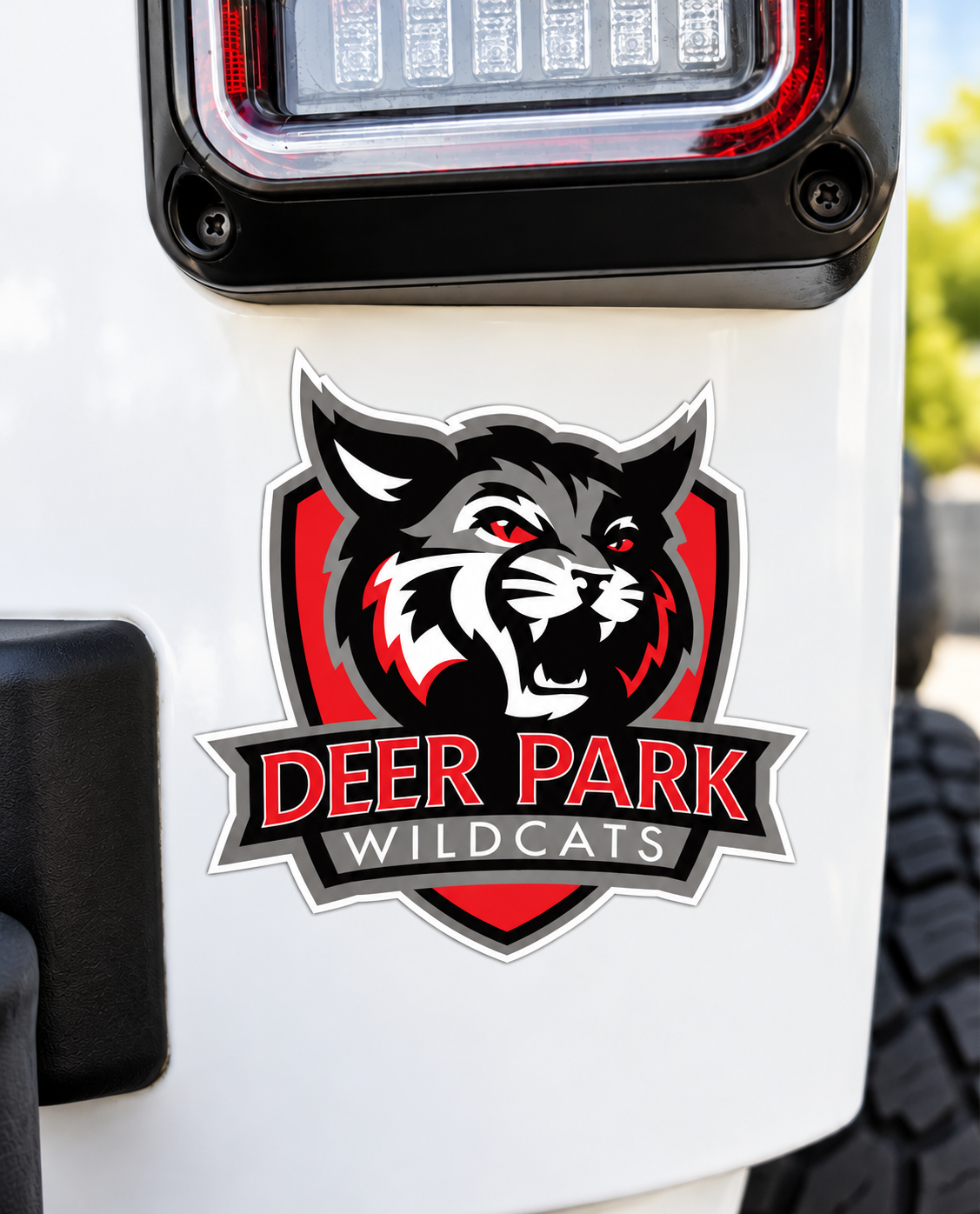 Deer Park Wildcats SUV Decal.png