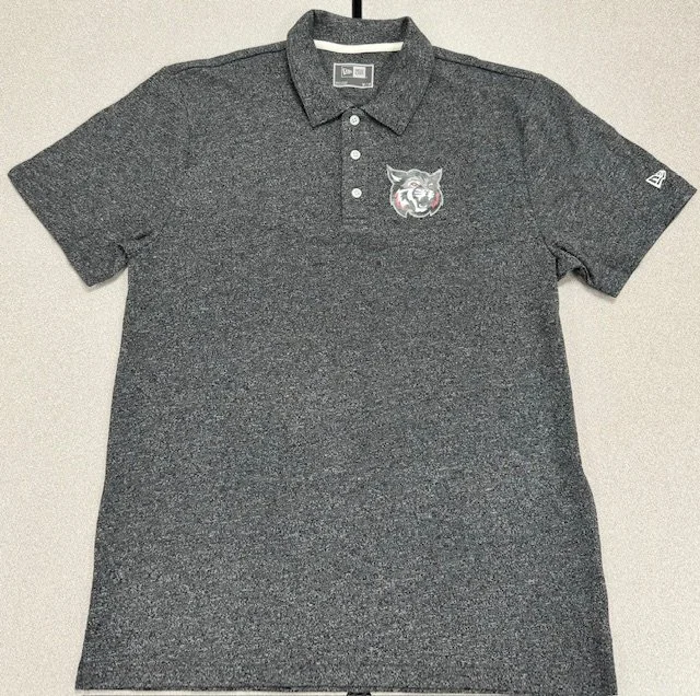 New Era Wildcat Logo Polo