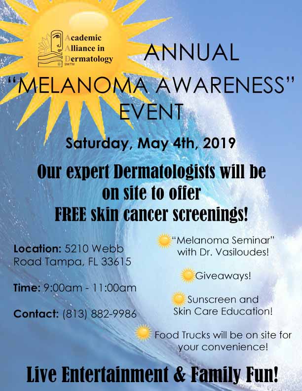 melanoma awareness event, malignant melanoma, melanoma, skin cancer screenings, free skin check