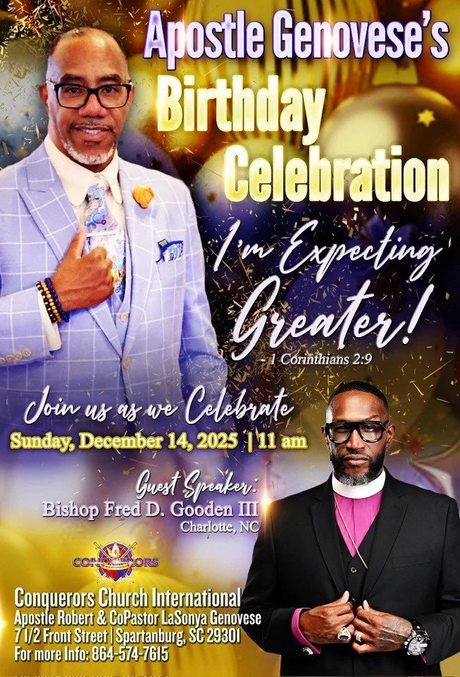 Apostle Genovese’s Birthday Celebration