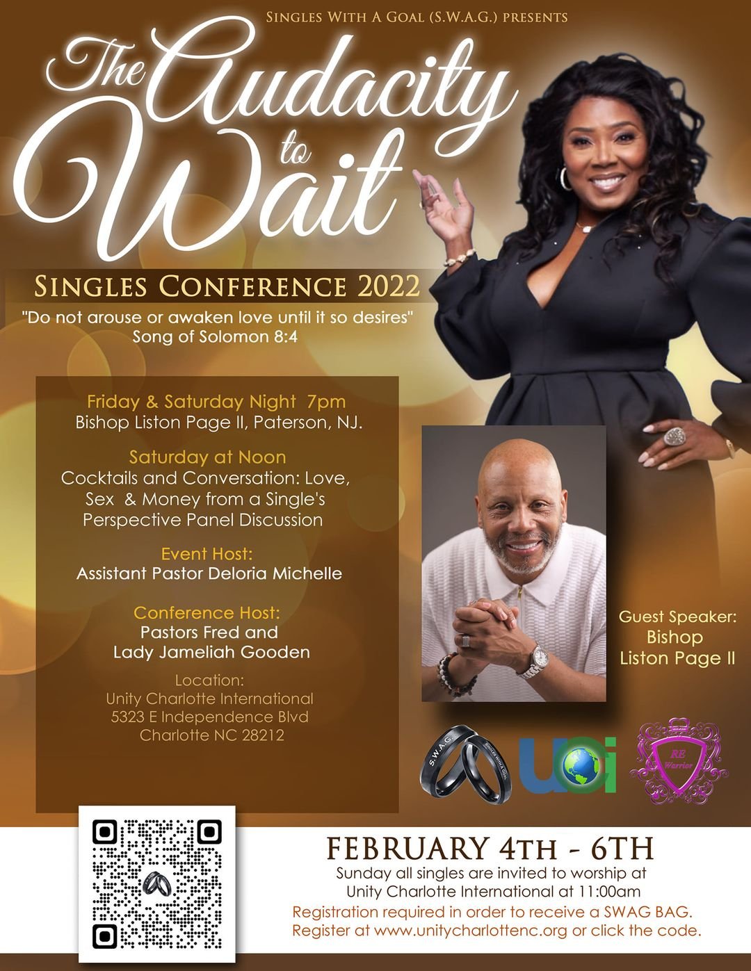 Singles Conference 2022 — Unity Charlotte International