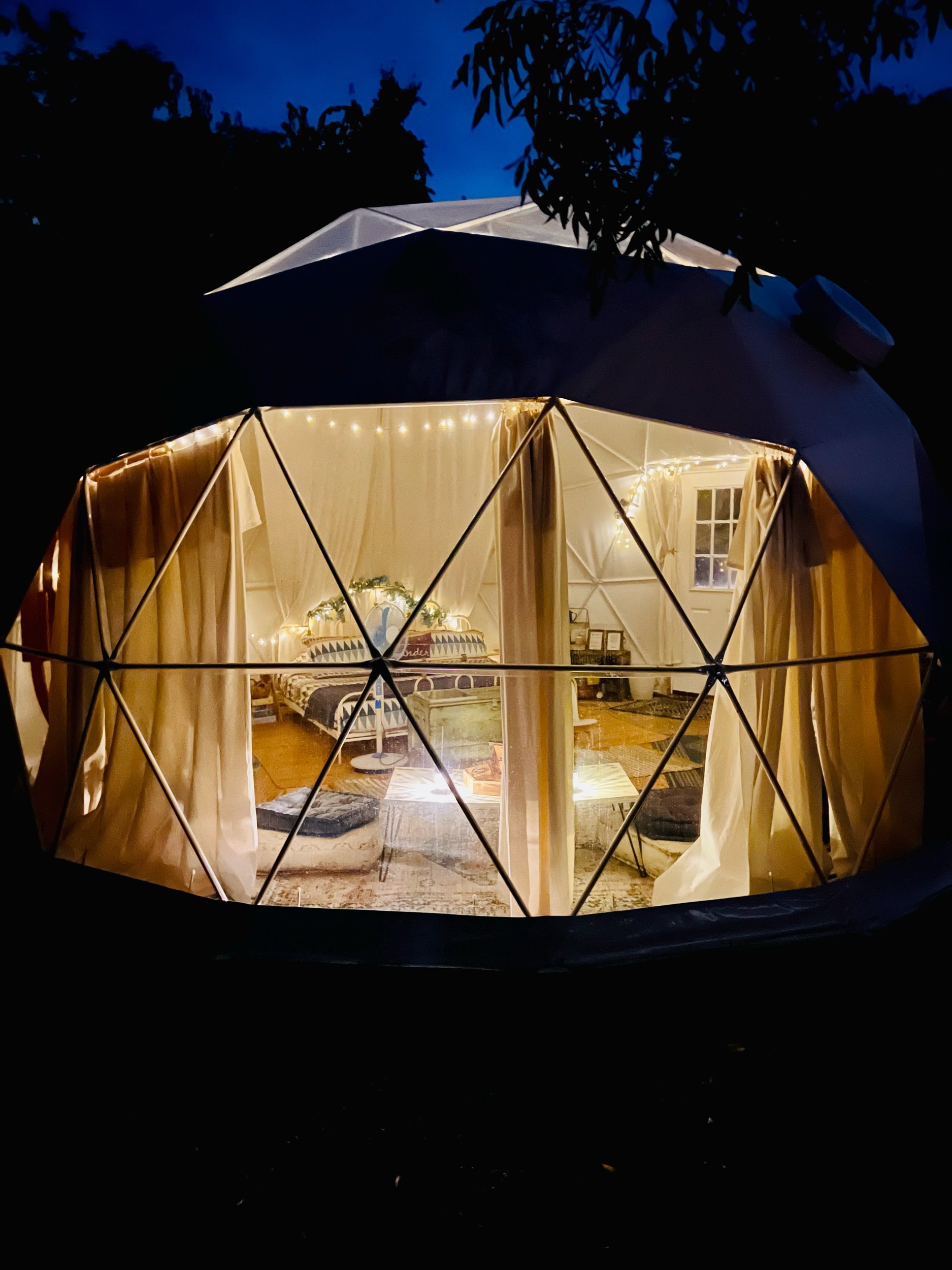 12m Stargazer Geodesic Dome - Luna Glamping