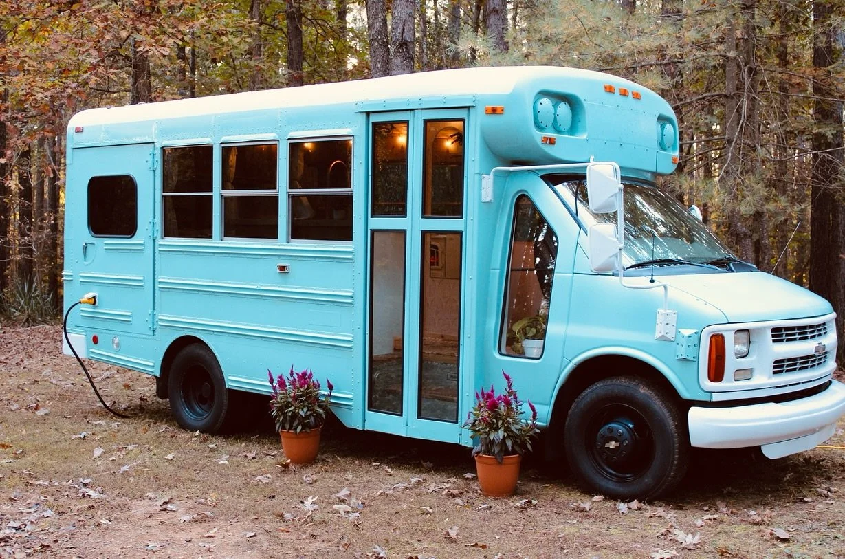 ✨FOR SALE!✨ &ldquo;Mystic&rdquo; the Mini Bus Cottage 🚌

1998 Chevrolet E3500 van front bus conversion for sale as a fully built out bus cottage 

We are Tiny Haven and we build, renovate, and sell unique tiny homes, RVs, and cottages for you to liv