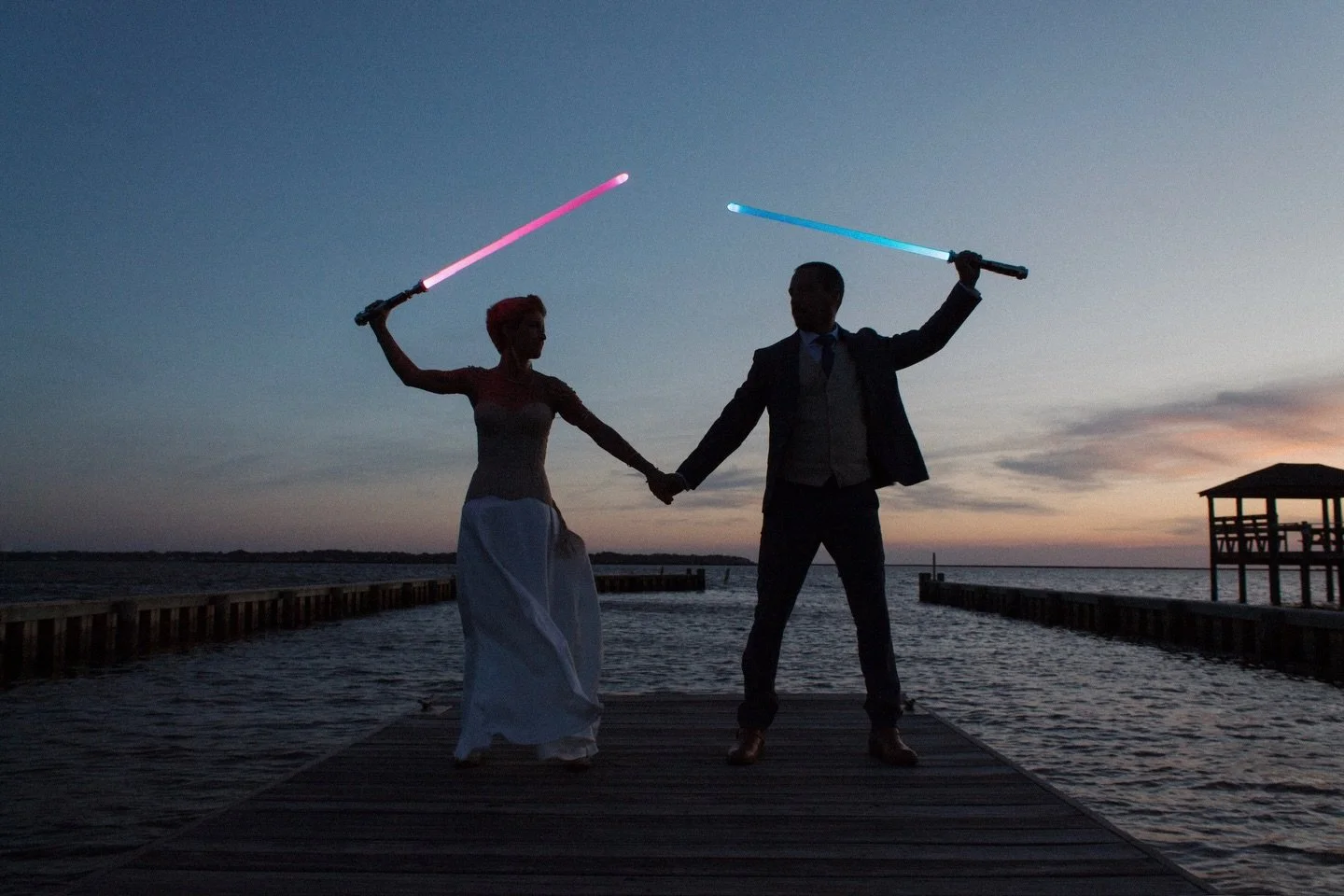 &ldquo;Do or do not, there is no try&rdquo;

May the 4th 💜 Always
Danielle &amp; Jonathan

📸: @taylorconyersphoto 
📍: Naboo (aka bay drive on the OBX sound)