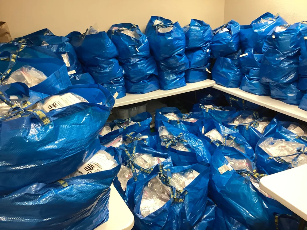 Returned STEM Kits... (This is just one room)