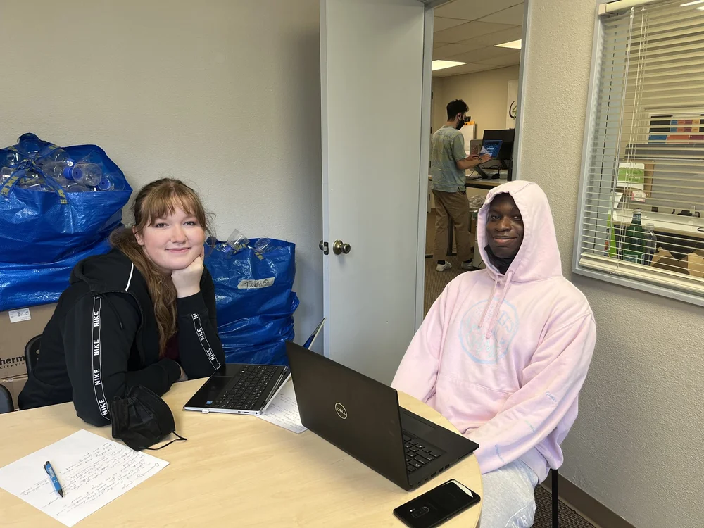 Jesse and Grace give feedback on our Community Website! (Copy)