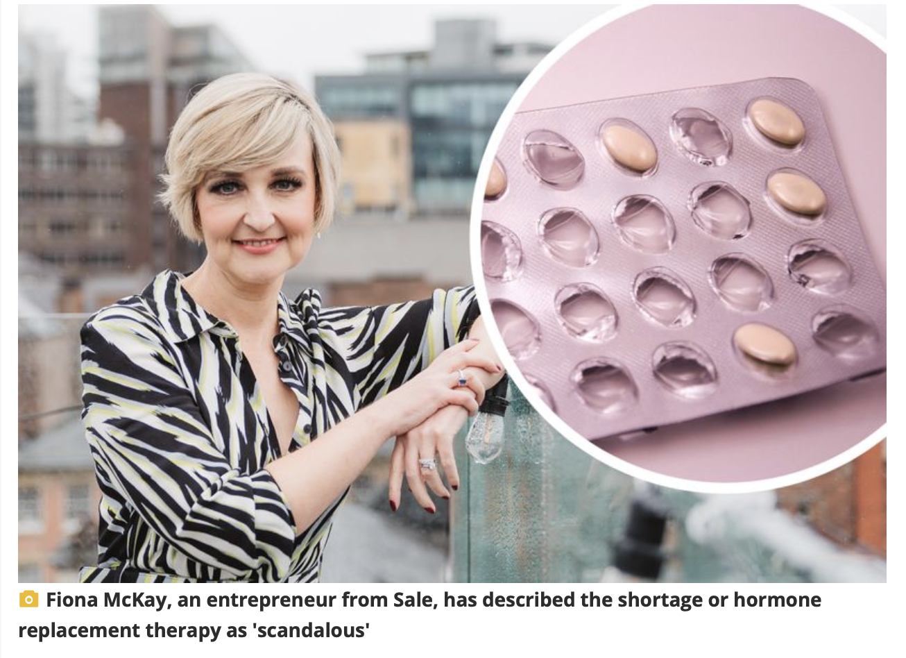 IN THE PRESS: The painful toll of the 'scandalous' shortage of menopause treatment