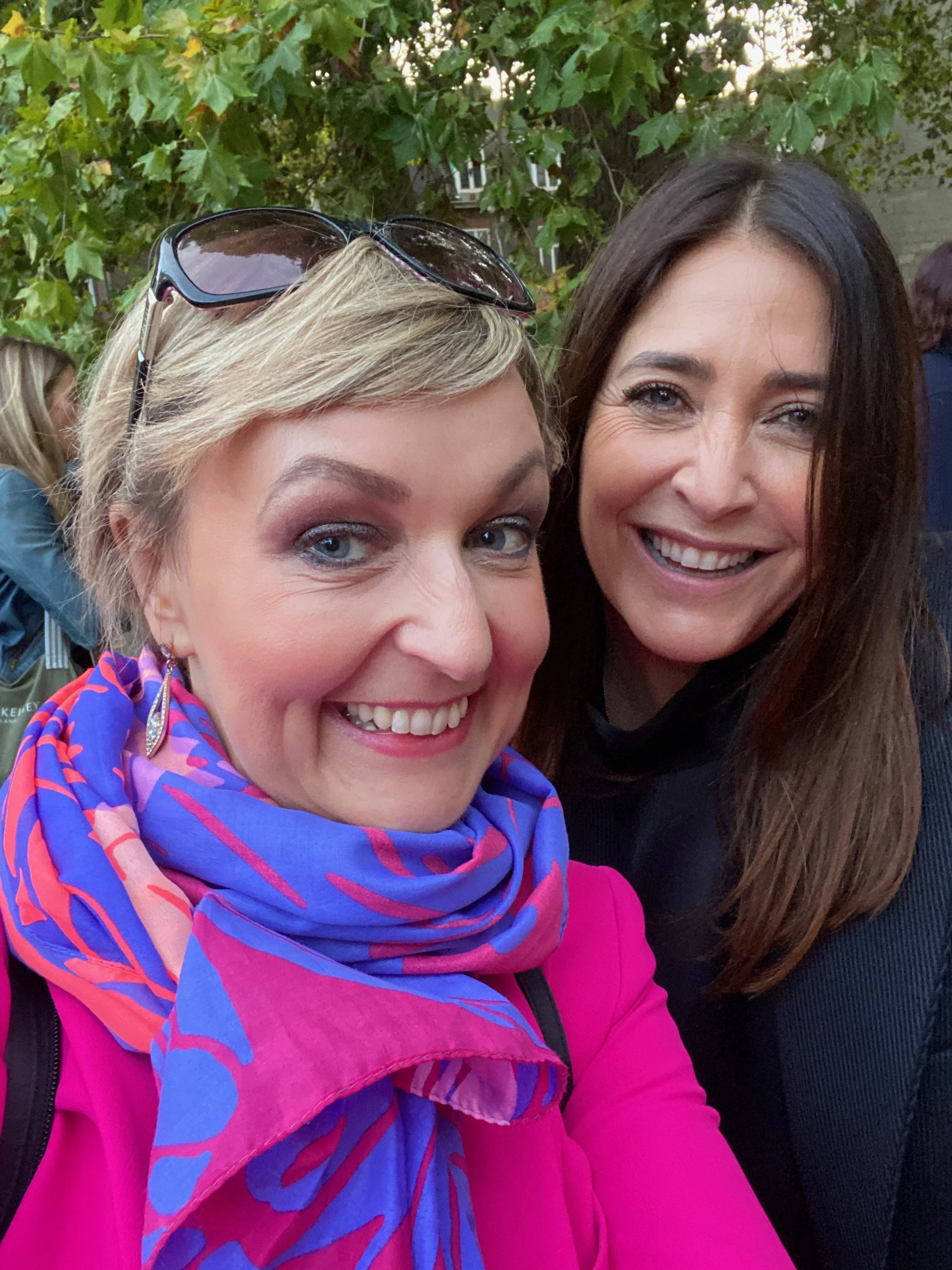 Fiona McKay joins The Menopause Rally at The Houses of Parliament