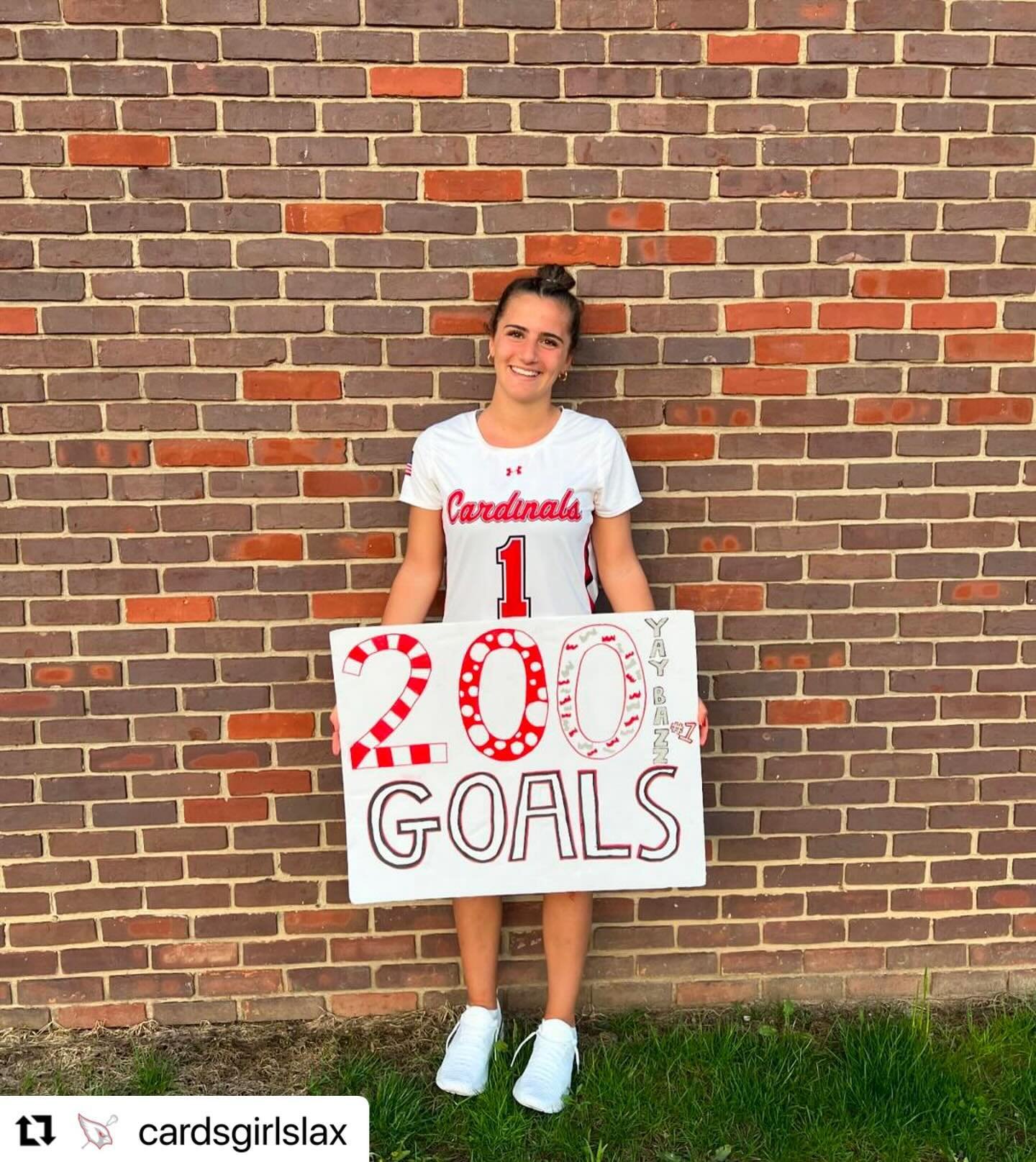 Did you hear the amazing news?  GHS Captain (and GYL Coach) Emma Abazzia scored her 200th career goal!! #GYLAlumni