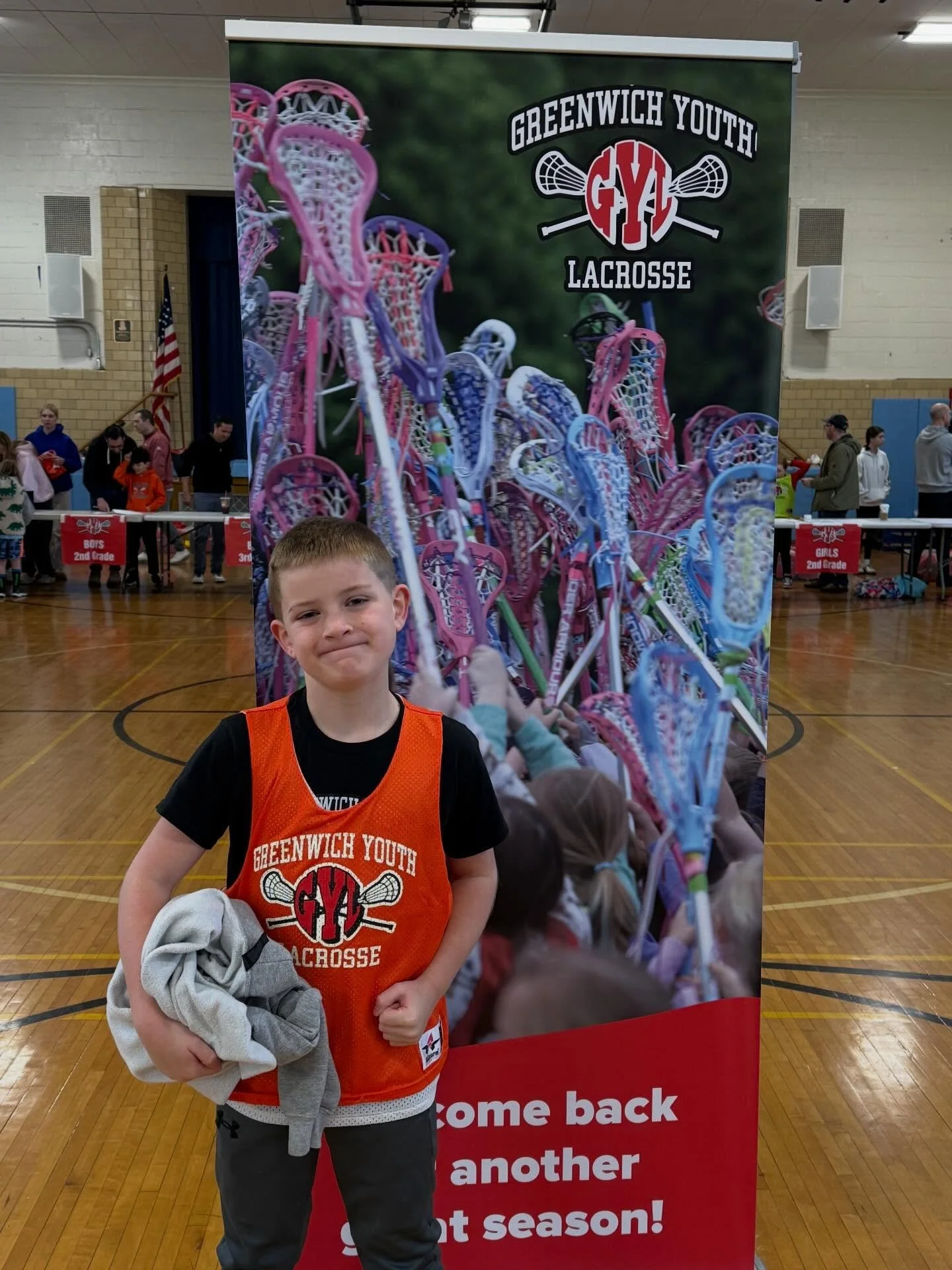 Today is Jersey Day for all Kindergarten through 4th grade House League players - 9:00 to 11:00 at Old Greenwich School! 🥍 🤩🙌