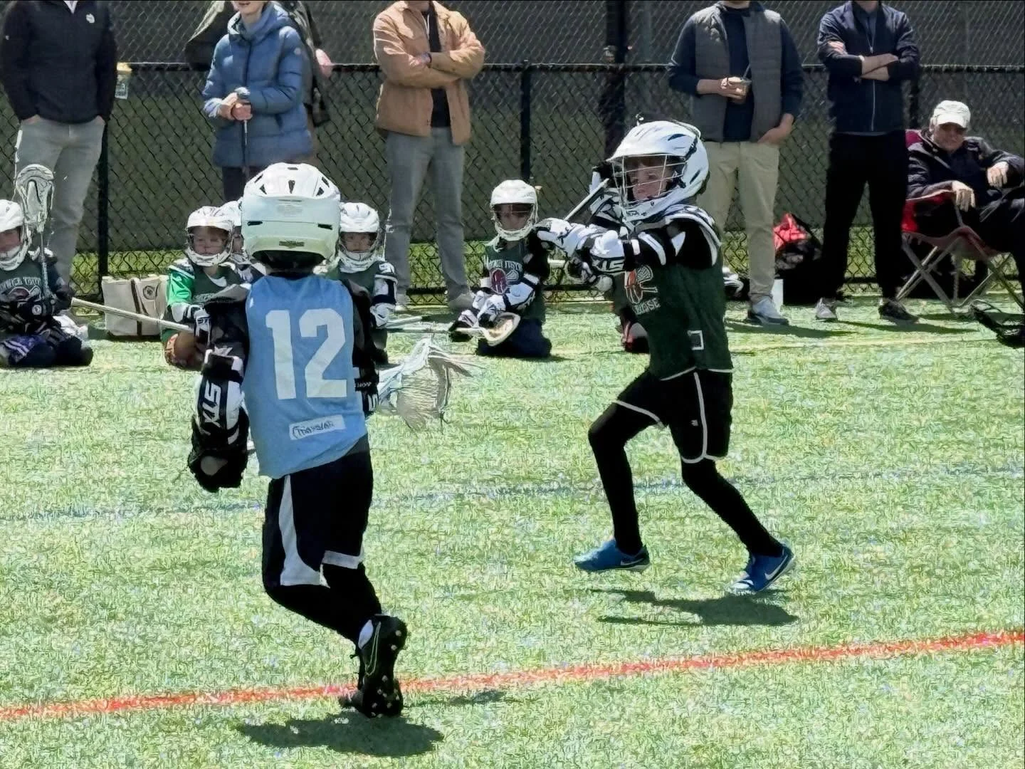 It was a perfect afternoon for kindergarten and 1st grade House League!