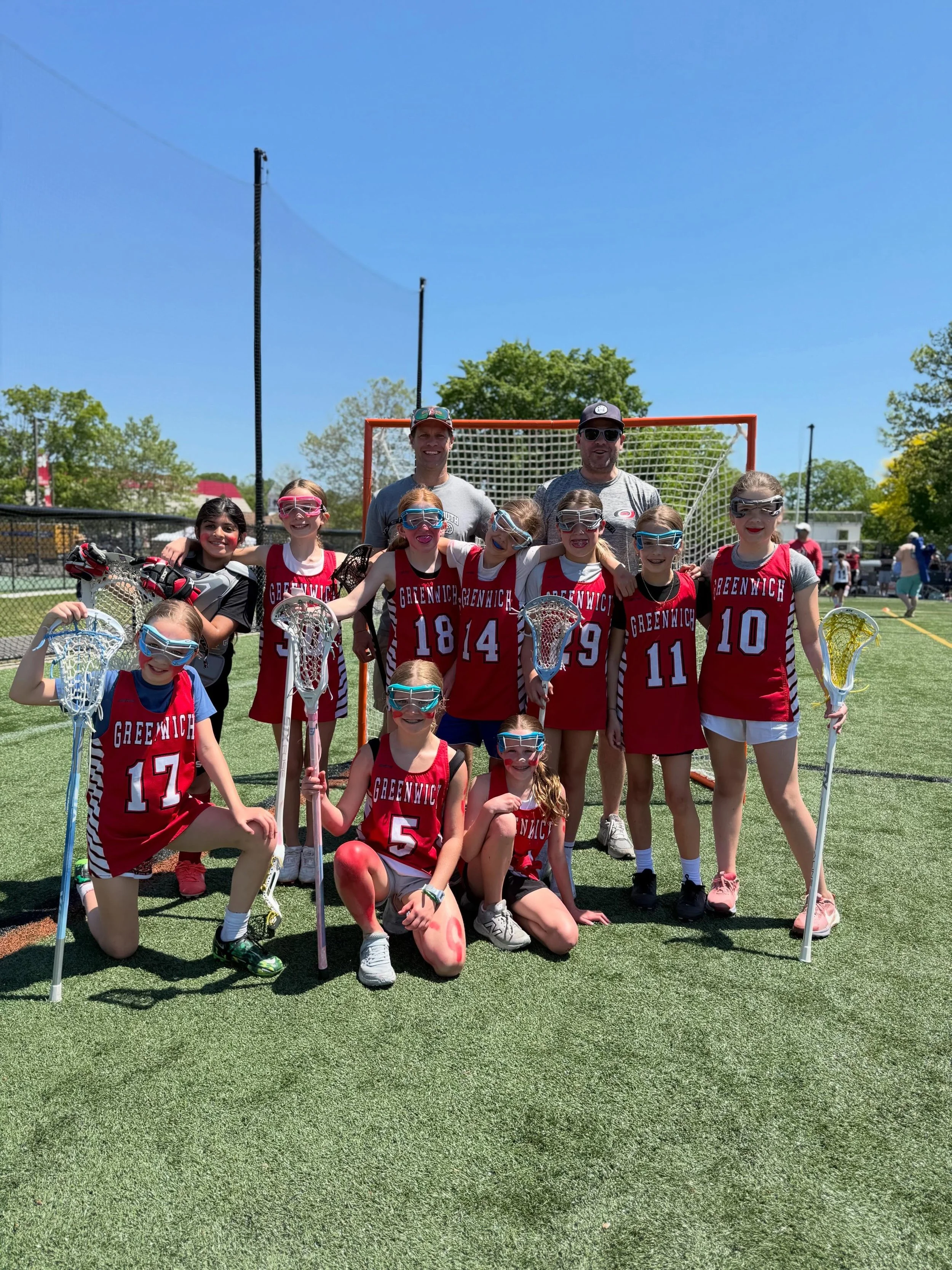 Girls 4 Red went 4-0 at their year end jamboree - great season girls and thank you coaches!!!!!! 💪&hearts;️