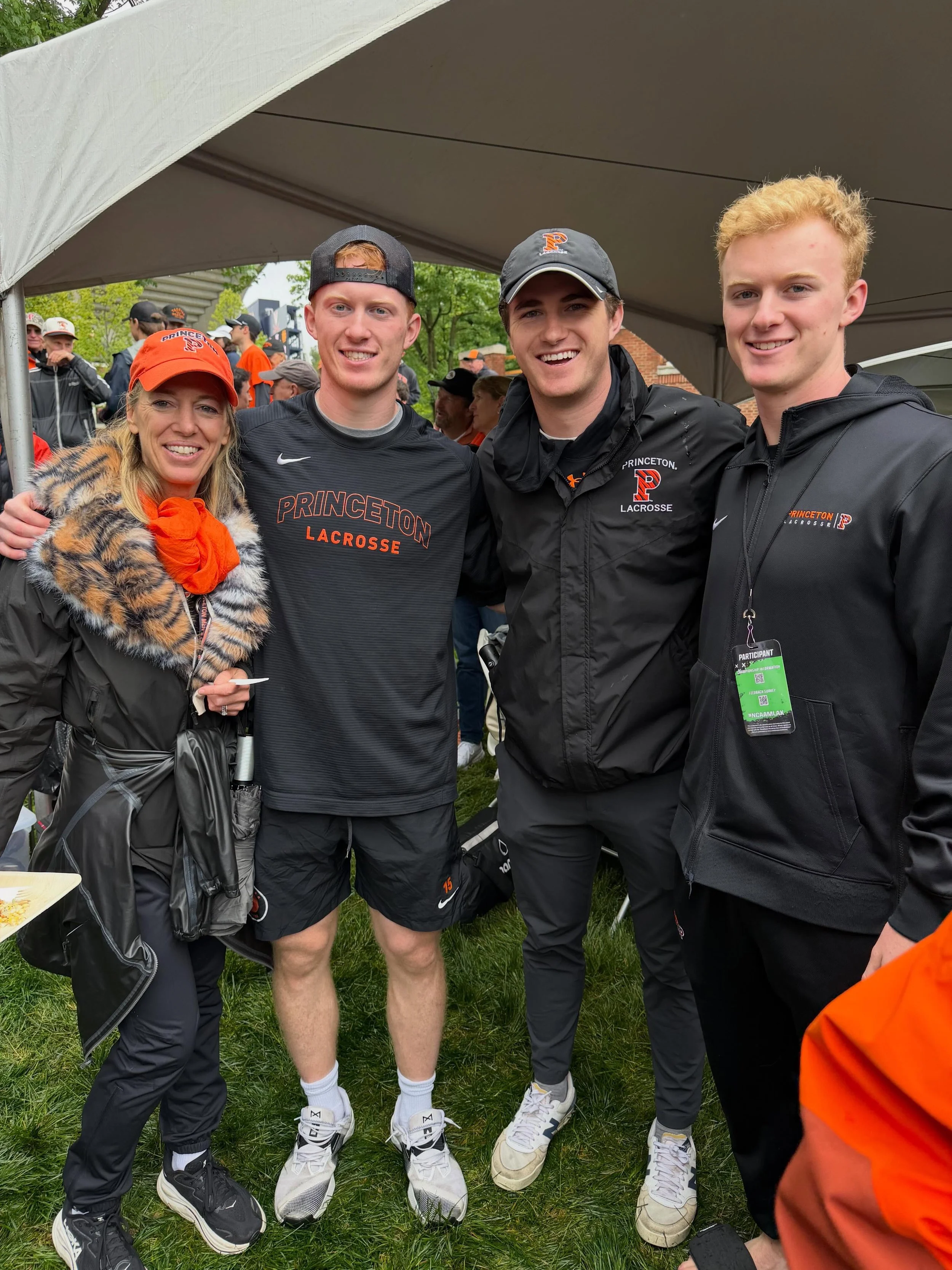 Congratulations to Hunter and Tucker Spiess &mdash; headed to the national championship game with Princeton University! #GYLAlumni 🐅🏆