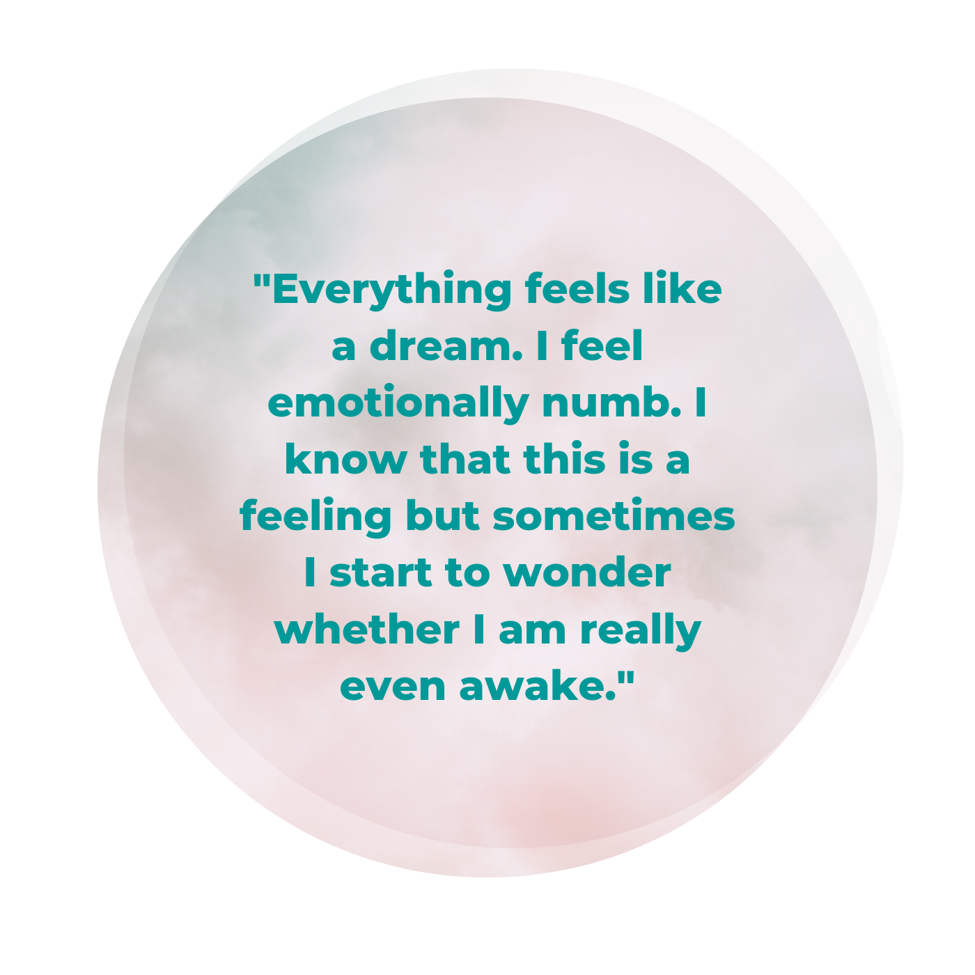 _It is like I am watching the world through a foggy pane of glass. The hardest thing is that I appear so 'normal' to everyone else. No-one knows what is going on in my head._ copy 2.png