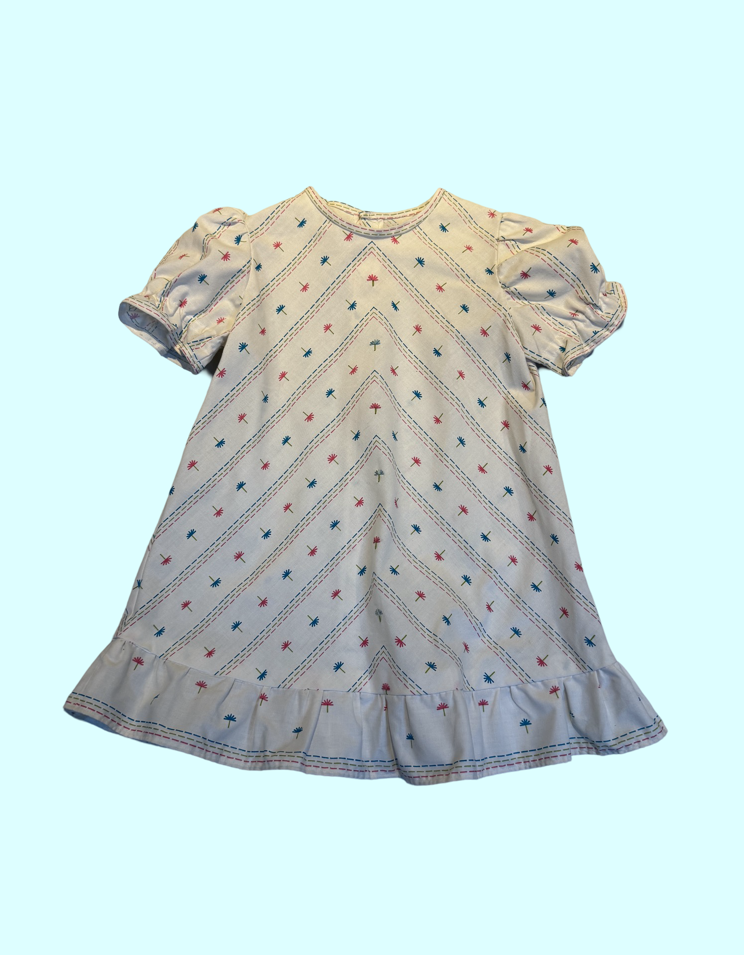 Vintage trapeze dress - 2/3 years