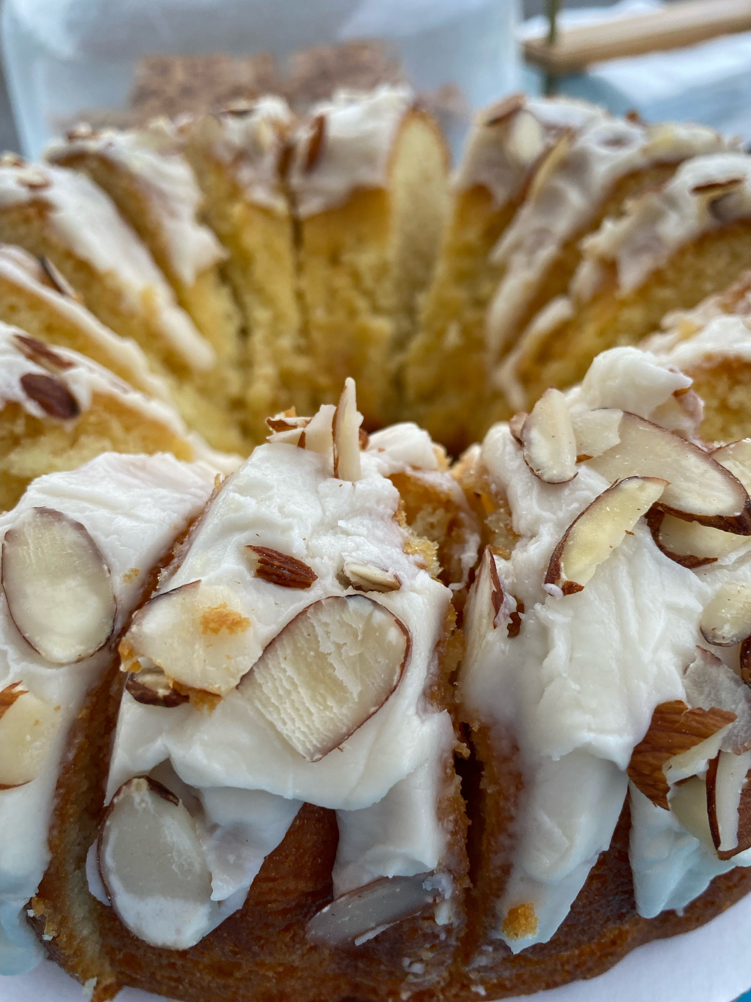 Almond Amaretto Bundt Cake