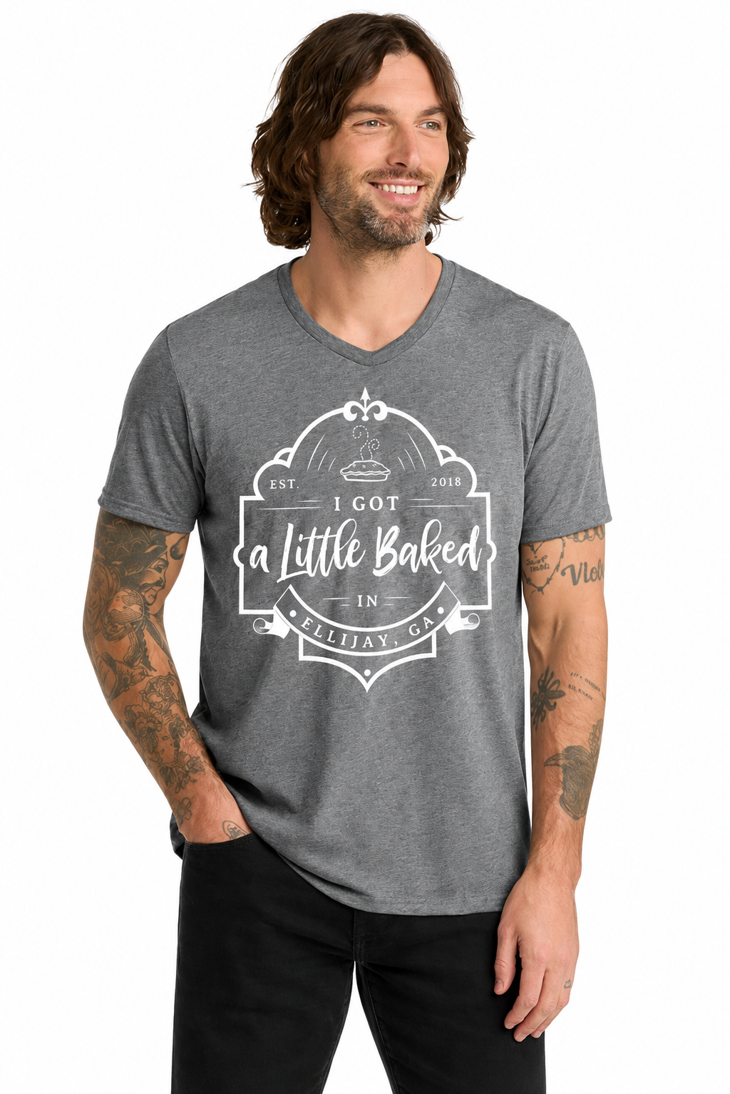 Allmade® Unisex Tri-Blend V-Neck Tee