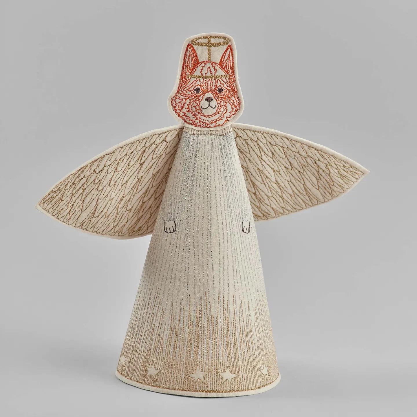 Coral Tusk Angel Fox Tree Topper 01.jpg