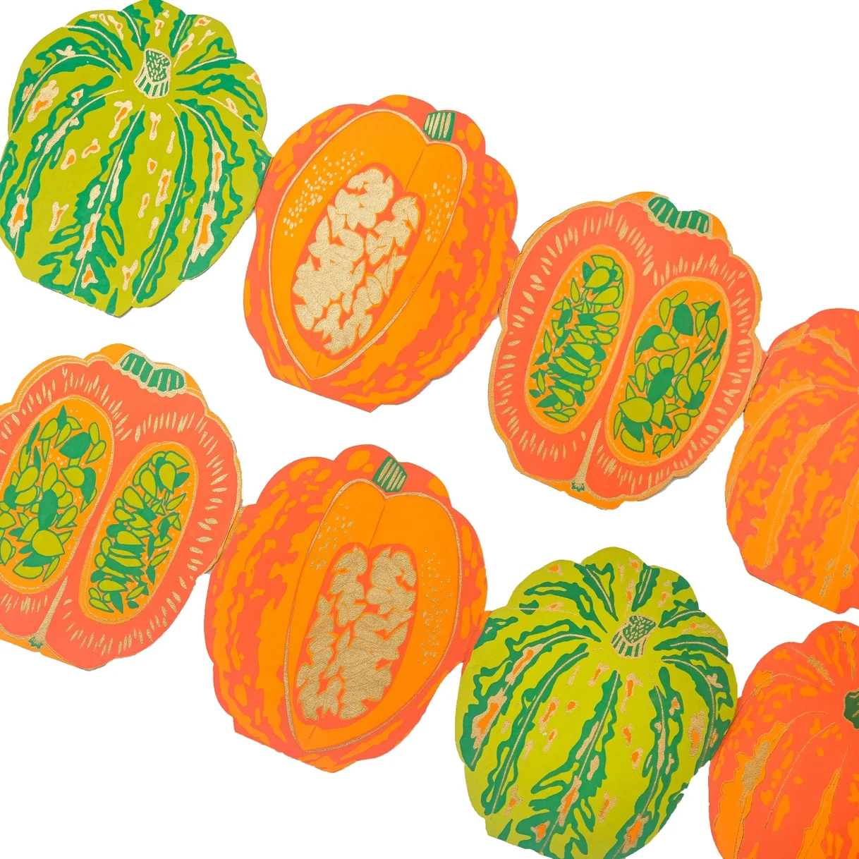 East End Press Pumpkins Garland 04.webp