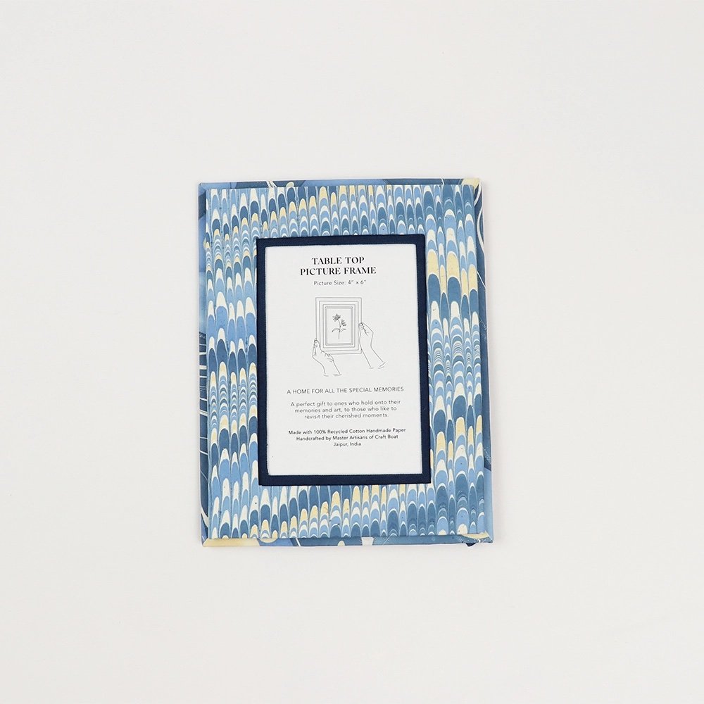 Craft Boat Marbled Table Top Picture Frame 01.jpg