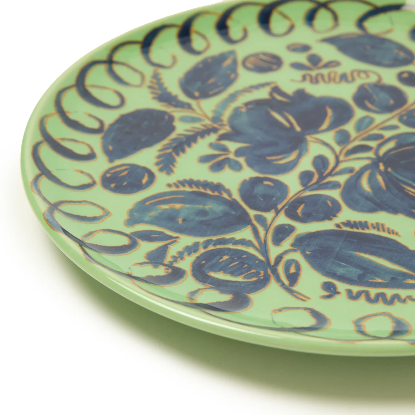Coleur Nature Amalfi Dinner Plate Green 02.webp