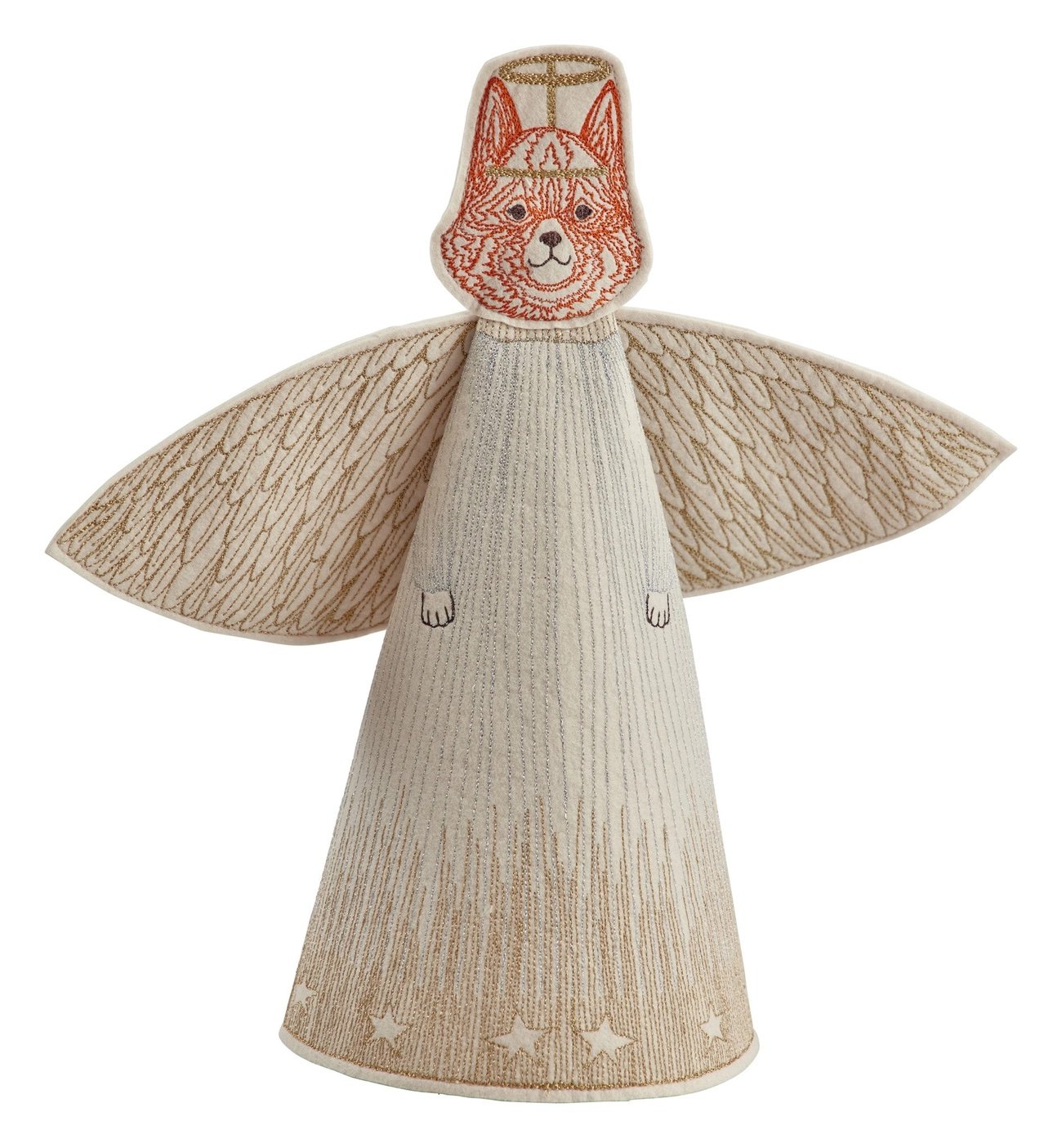 Coral Tusk Angel Fox Tree Topper 001.jpg