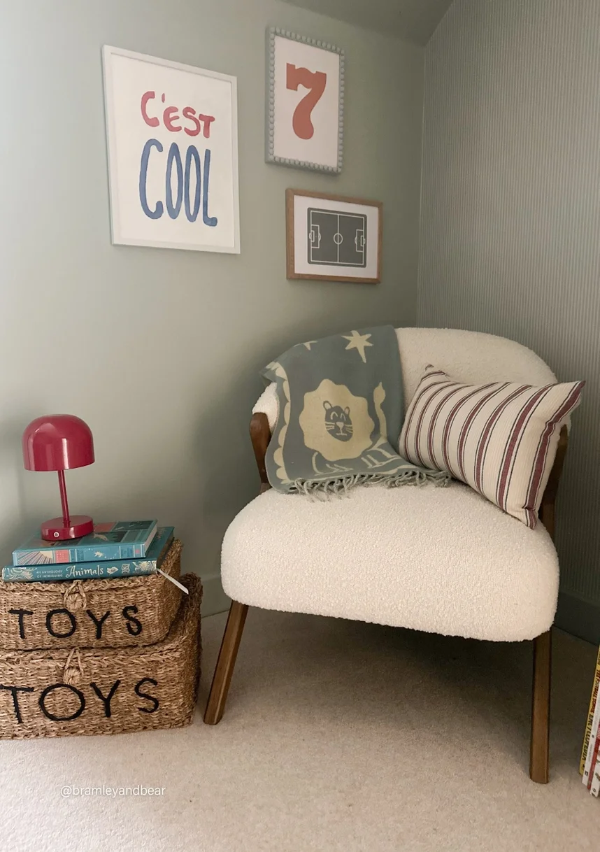 TBCo Lambswool Baby Blanket in Circus Jacquard 02.webp