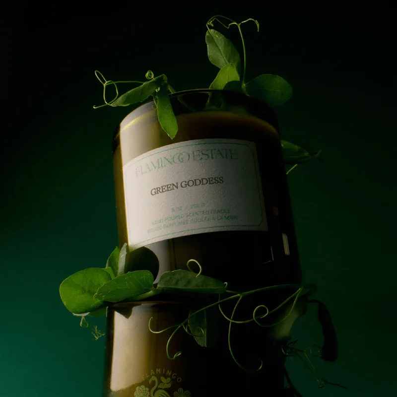Flamingo Estate Green Goddess Candle 02.webp