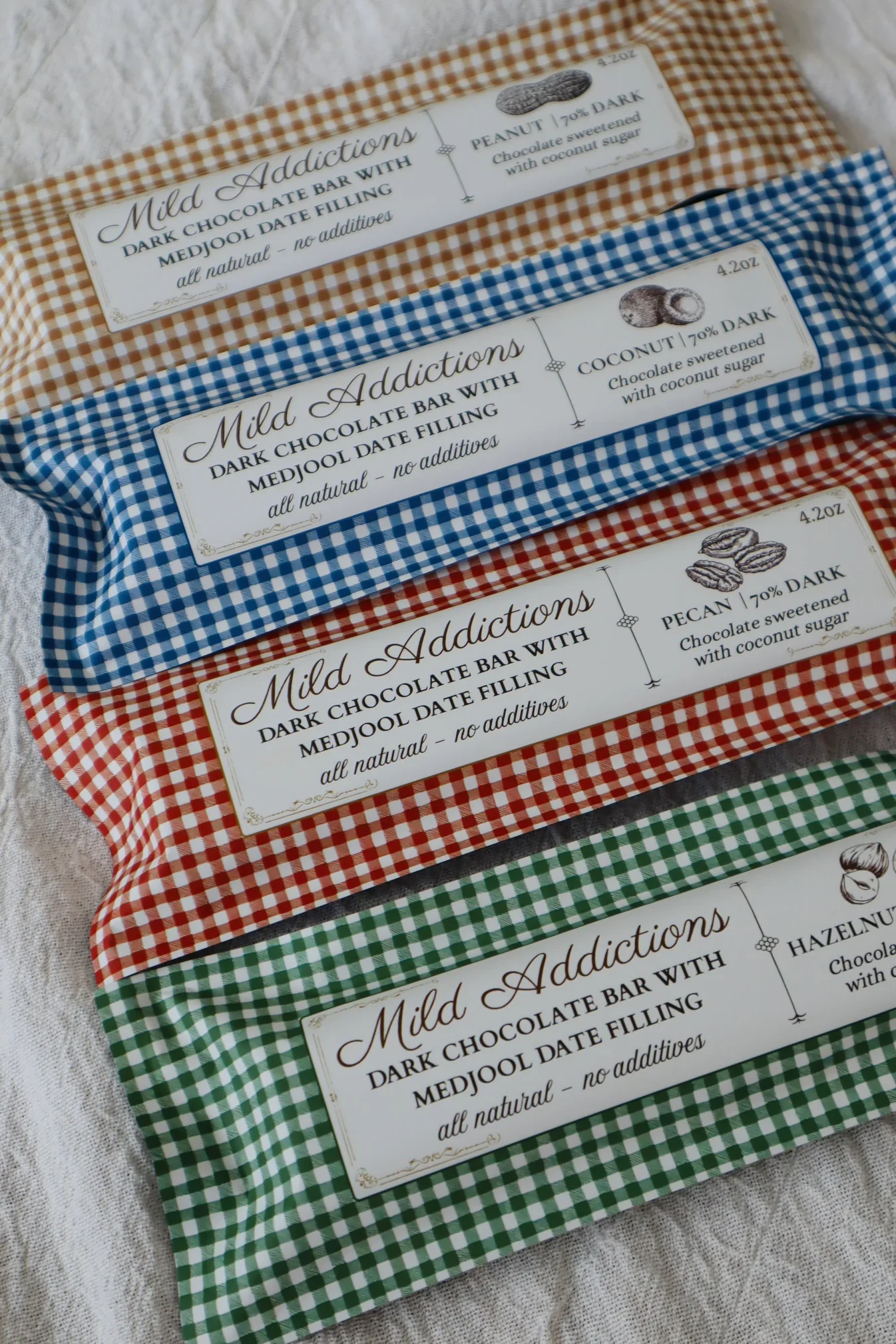 Mild Addictions Date-Filled Chocolate Bars | Assorted