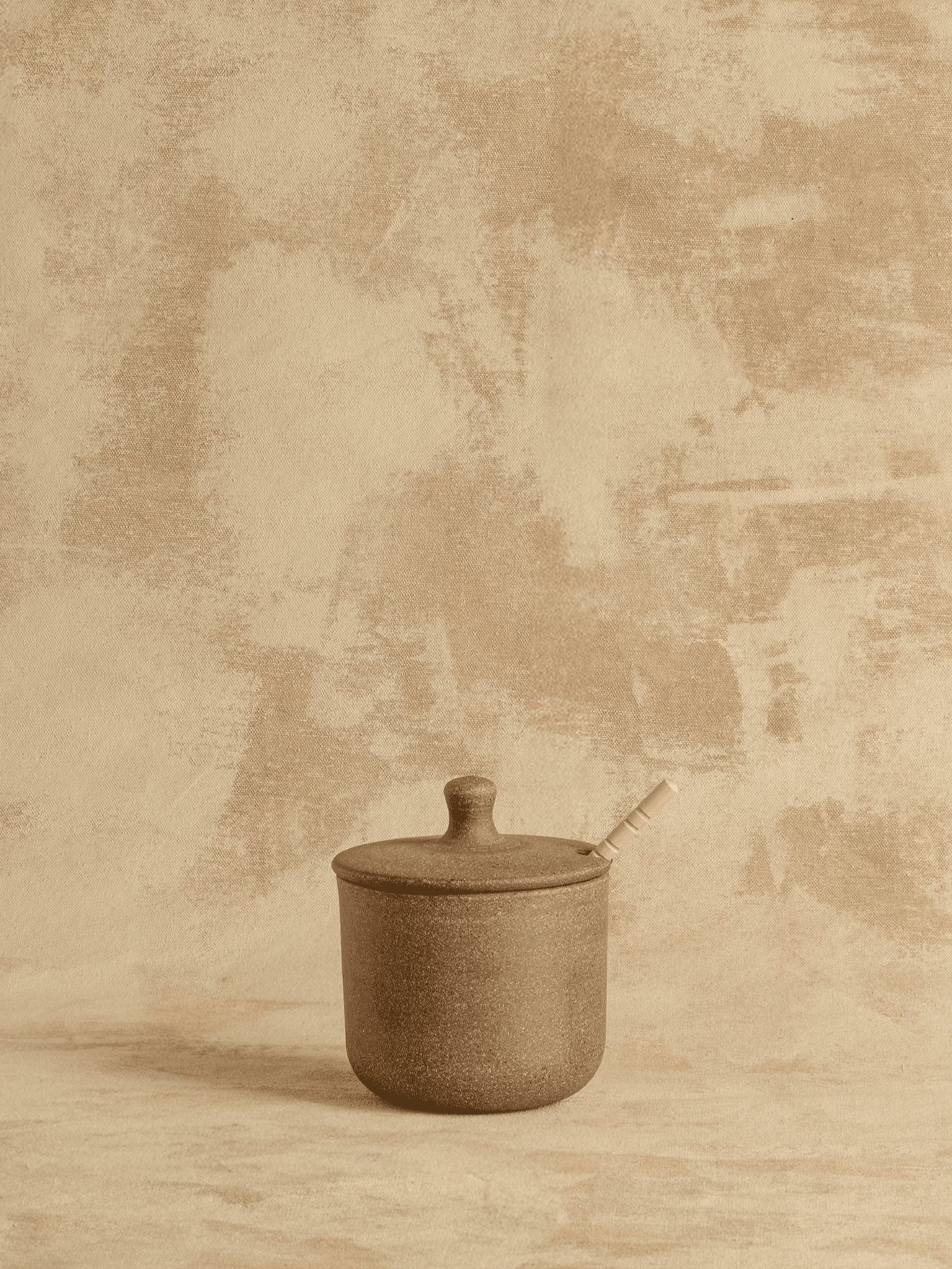 Ceramic Honey Pot