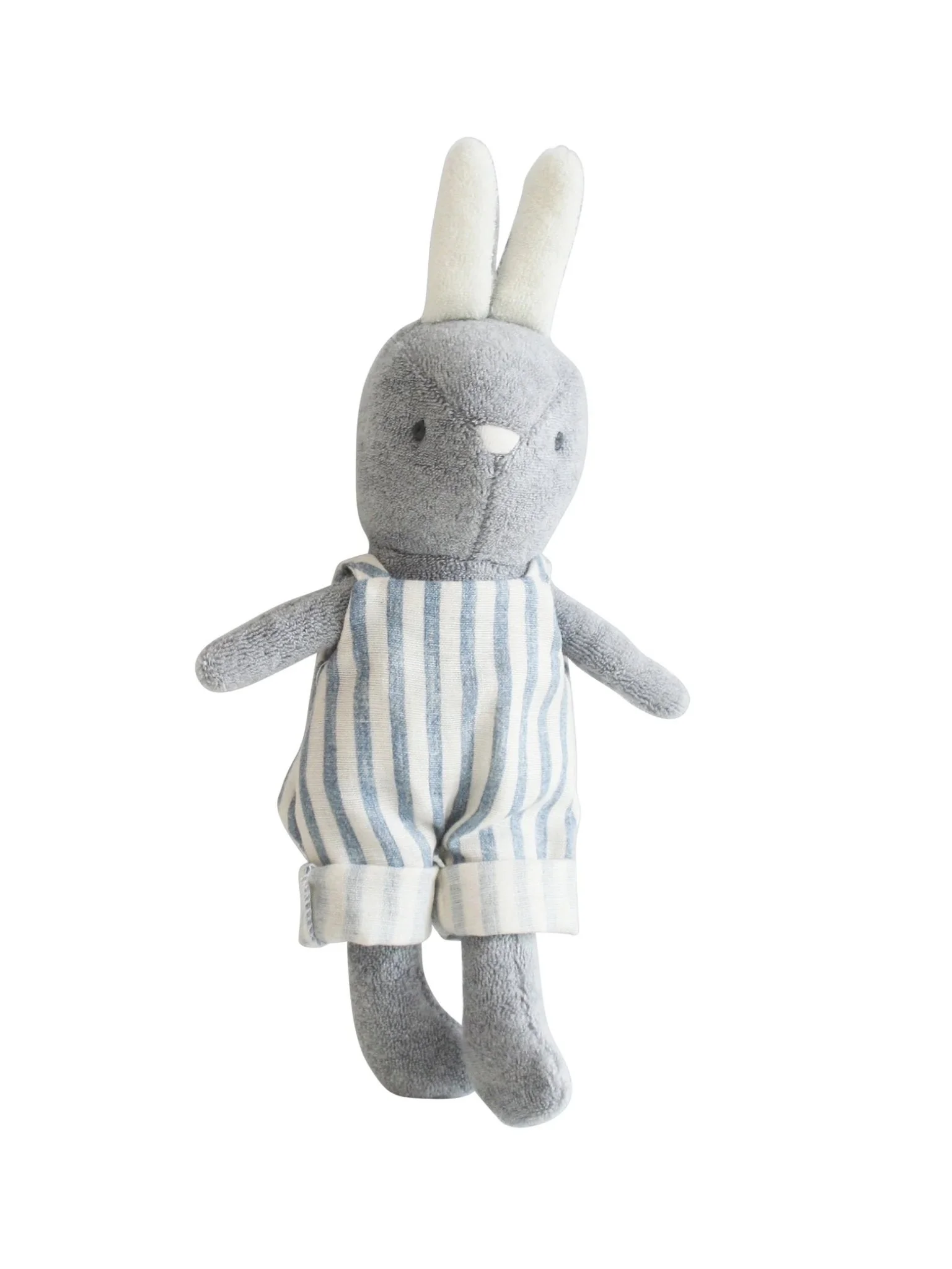 Baby Benny Bunny in Chambray Stripe
