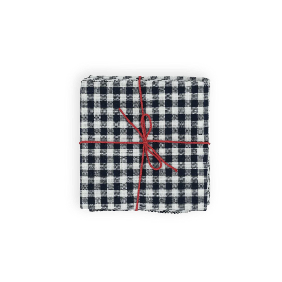 Cotton Napkins in Upcycled Gingham | Set of 4