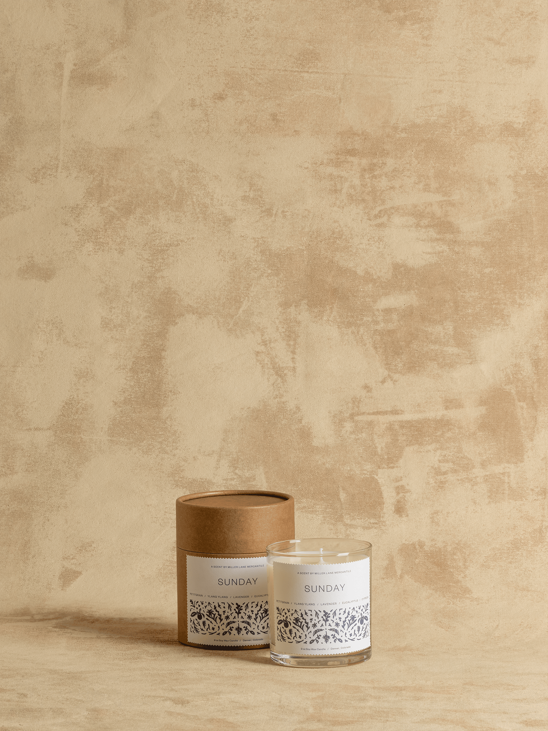Miller Lane Mercantile Sunday Candle