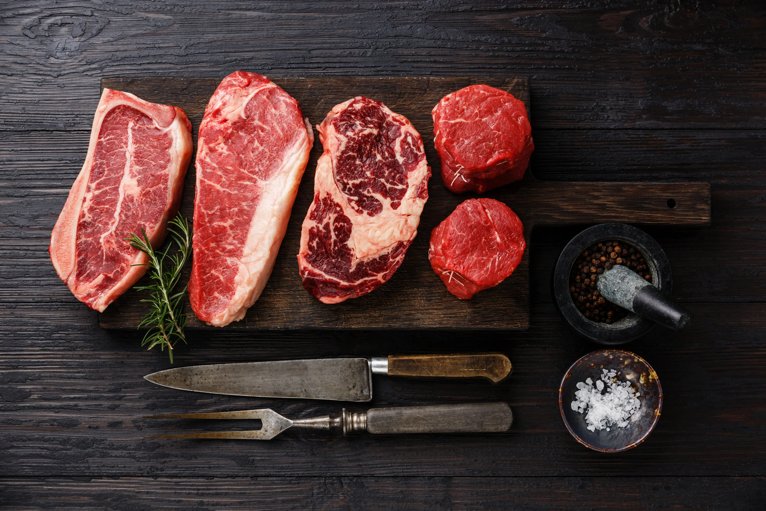 Monthly Delivery of 56 meals worth of grass-fed beef. Each box will contain ground beef, steaks, roasts, & 1-2 misc cuts. *More steaks sent in the summer & more roast in the winter.
