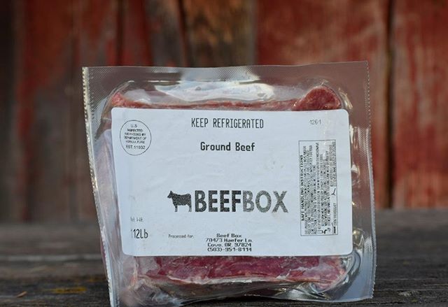 NEW - Ground Beef Box! We've had several requests for a ground bee boxf, so here it is! ⁣⁠
⁣⁠
100% grass-fed &amp; finished ground beef, USDA certified, individually packaged in 1lbs package, hormone, and antibiotic-free!⁣⁠
⁣⁠
Straight from our ranch