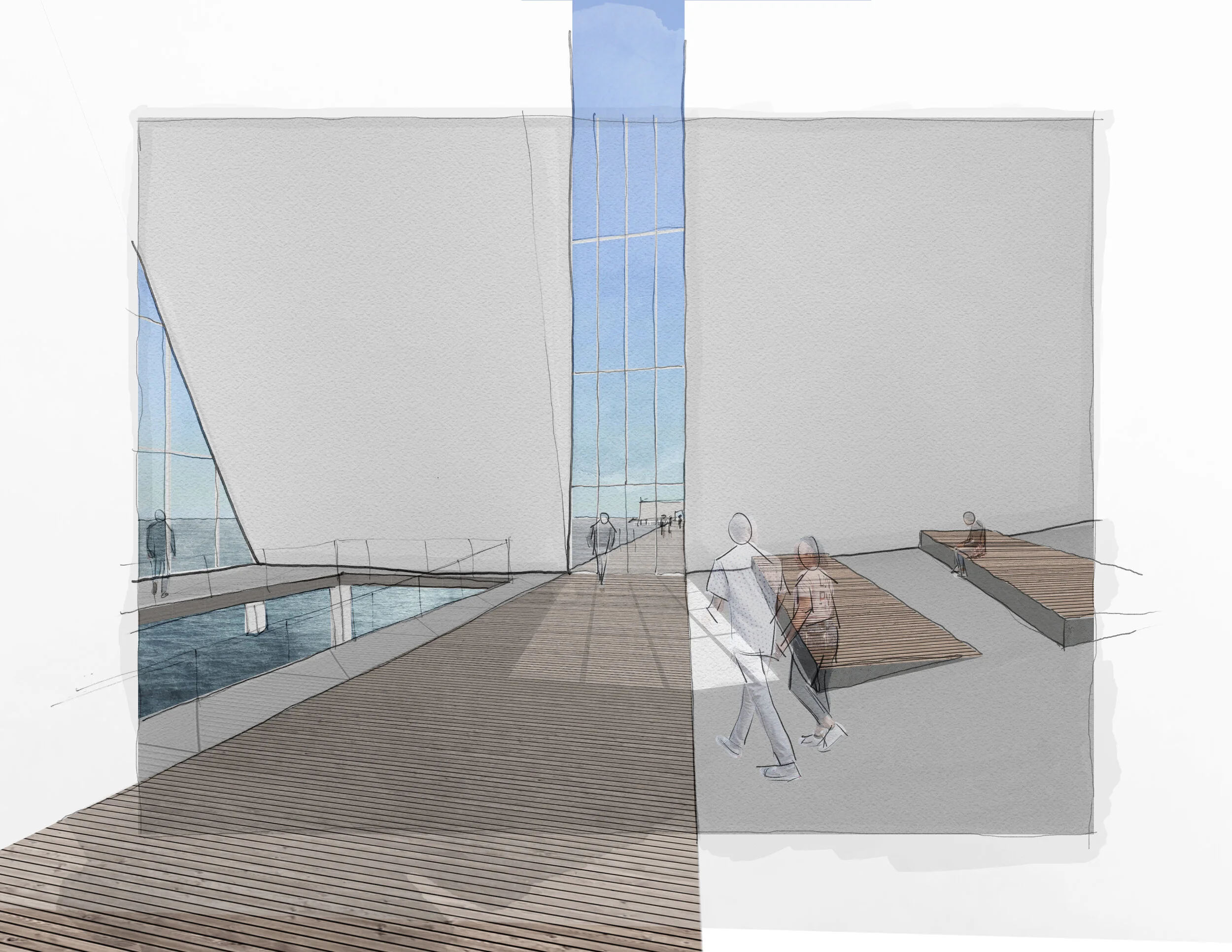 Boardwalk Rendering Interior