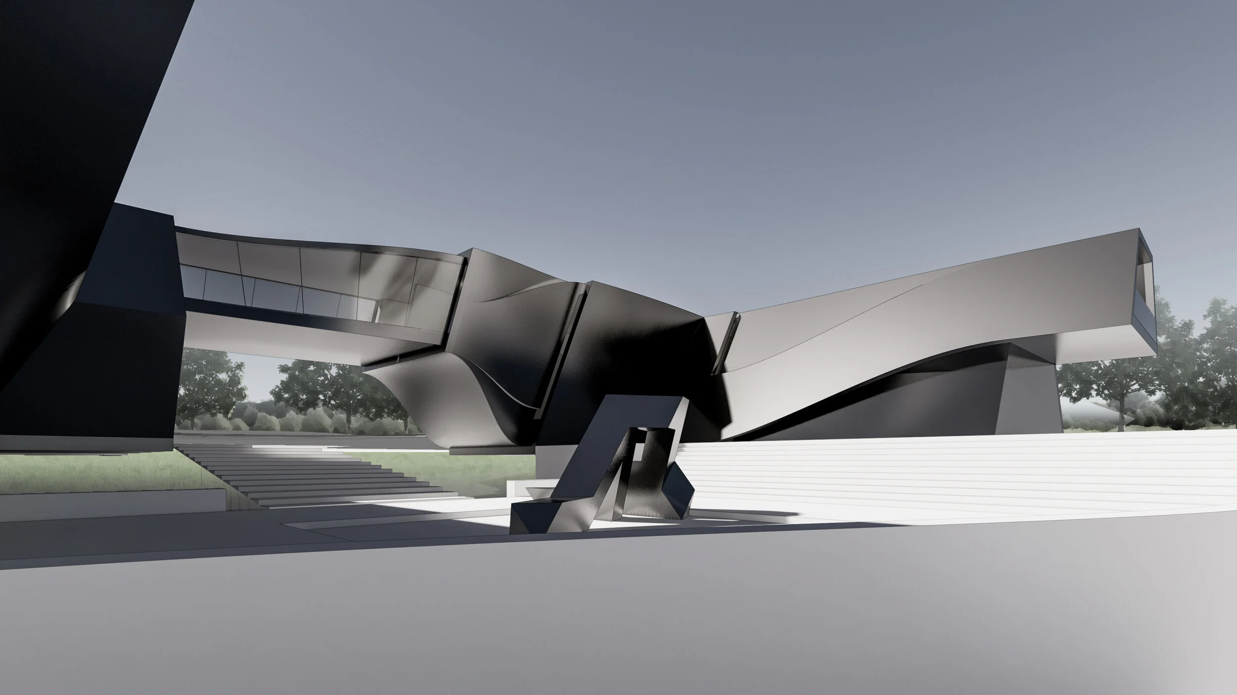 Studio I - Phase III House Design - Exterior Perspective Render