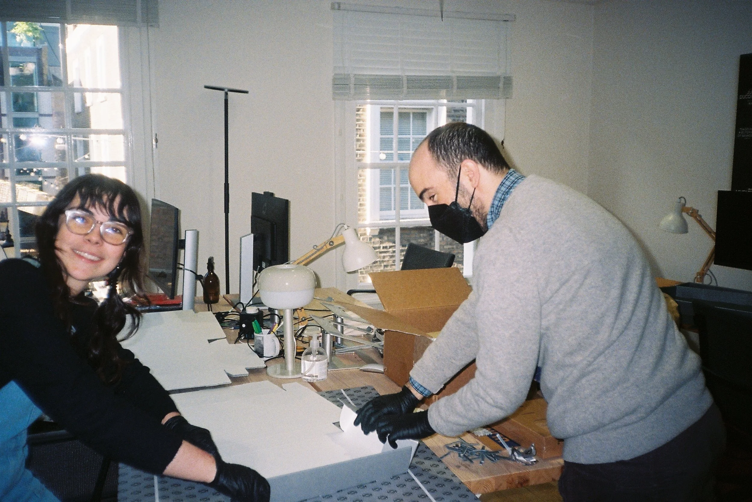 Jenna and Davide. London.