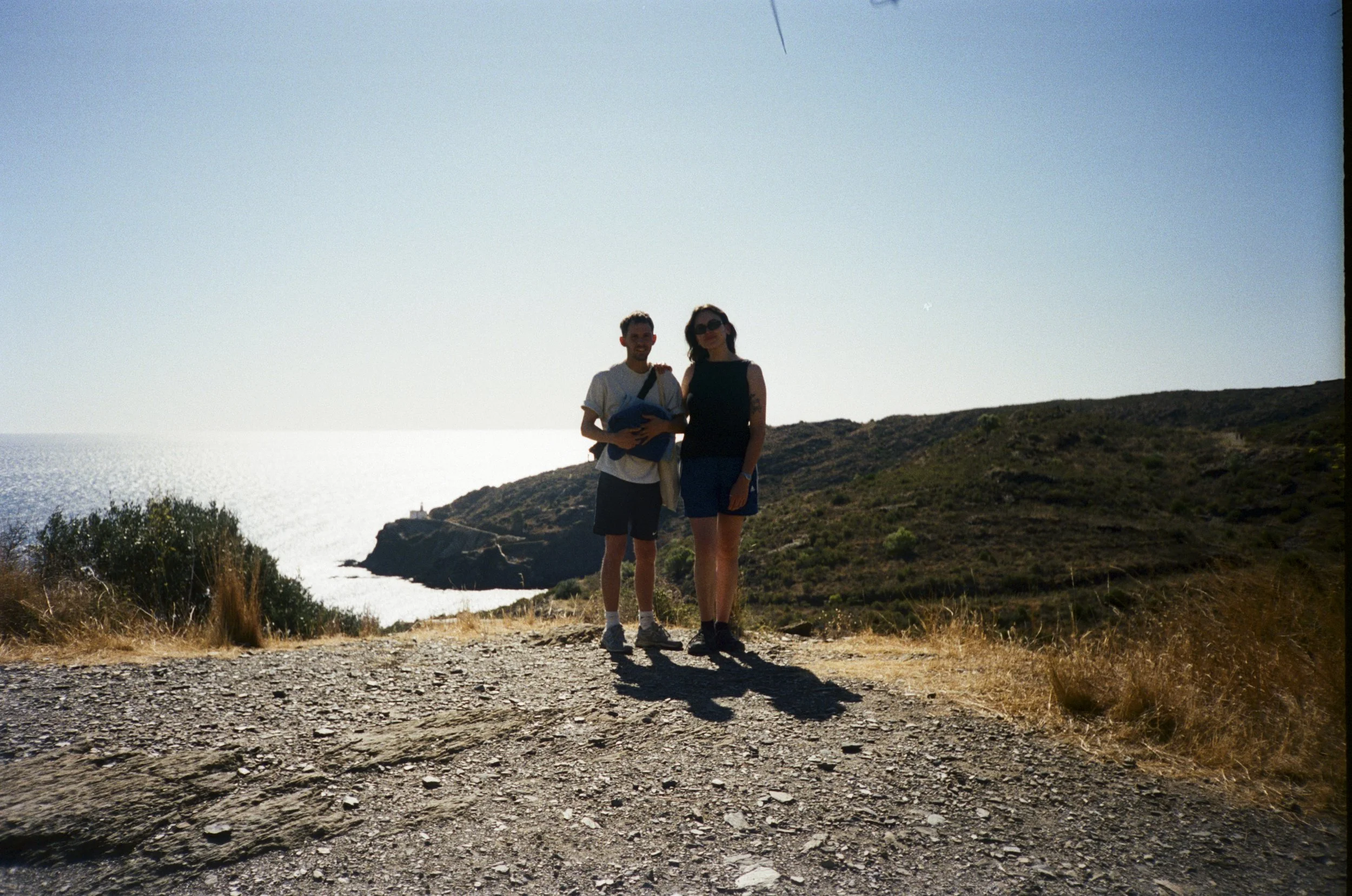 Me and Caitlin. Cadaques, Spain.