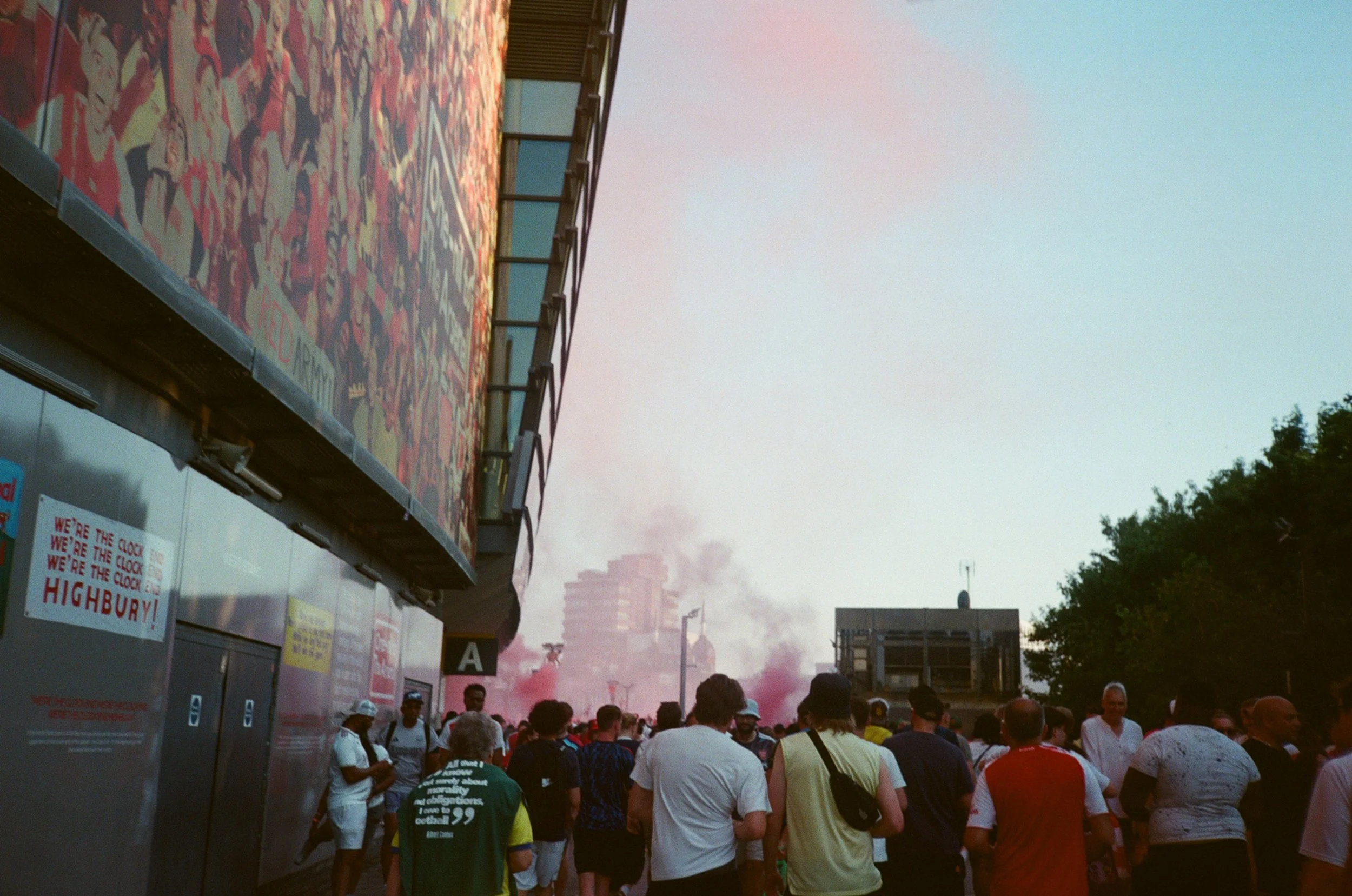 Arsenal Celebrations. Emirates Stadium, Holloway Road, Islington.