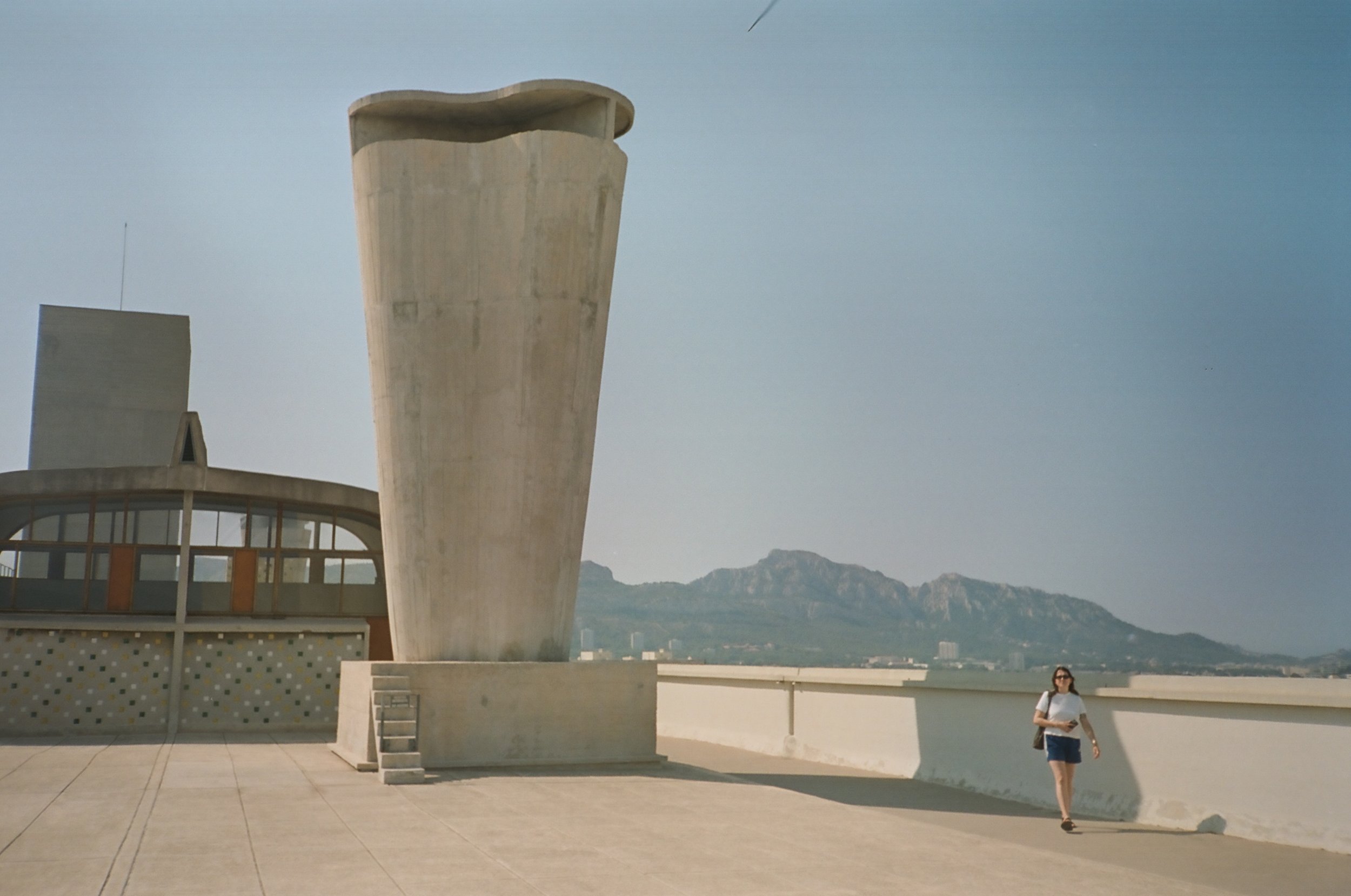 Cité radieuse. Marseille, France.