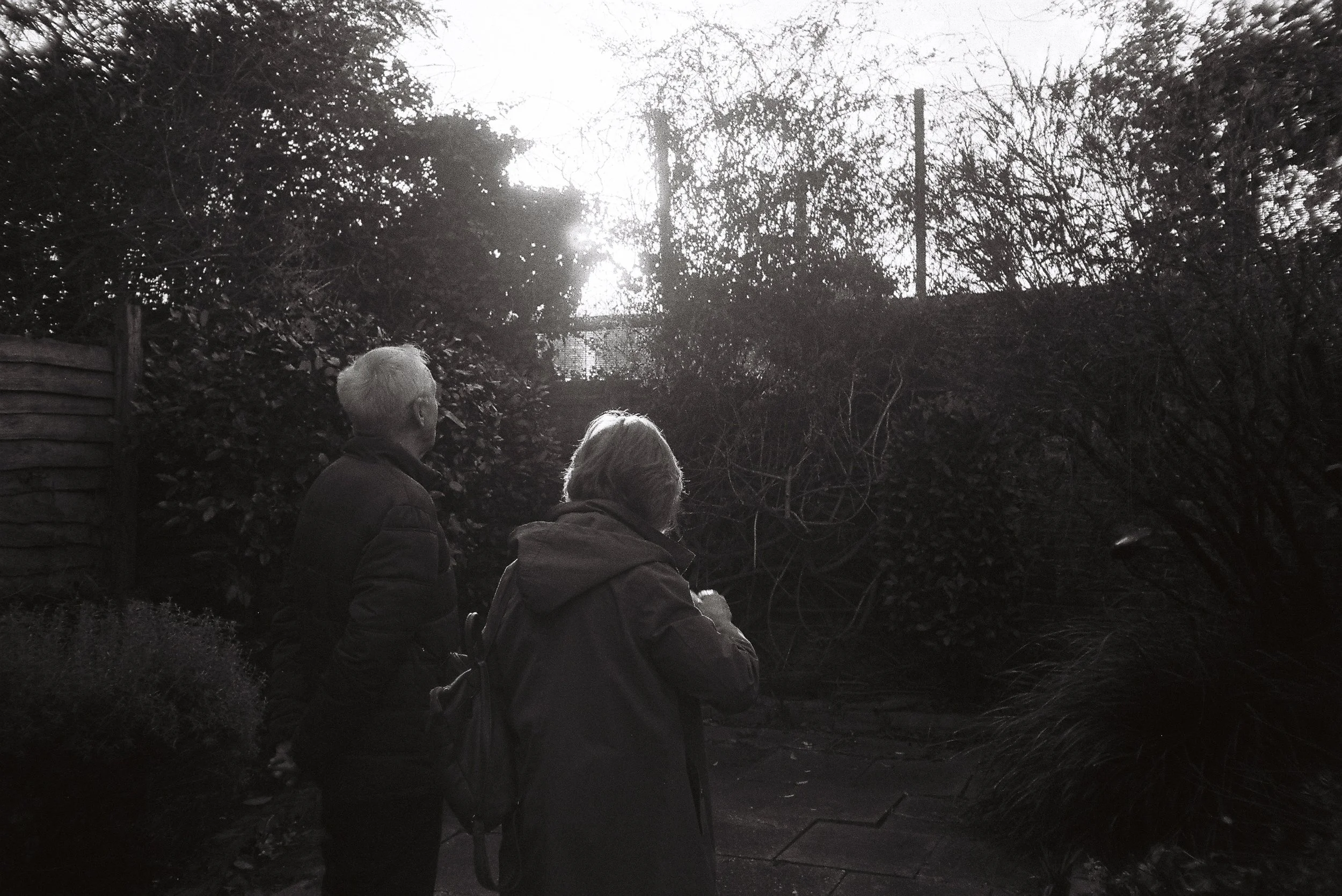 Mum and Dad. Turnpike Lane, London.