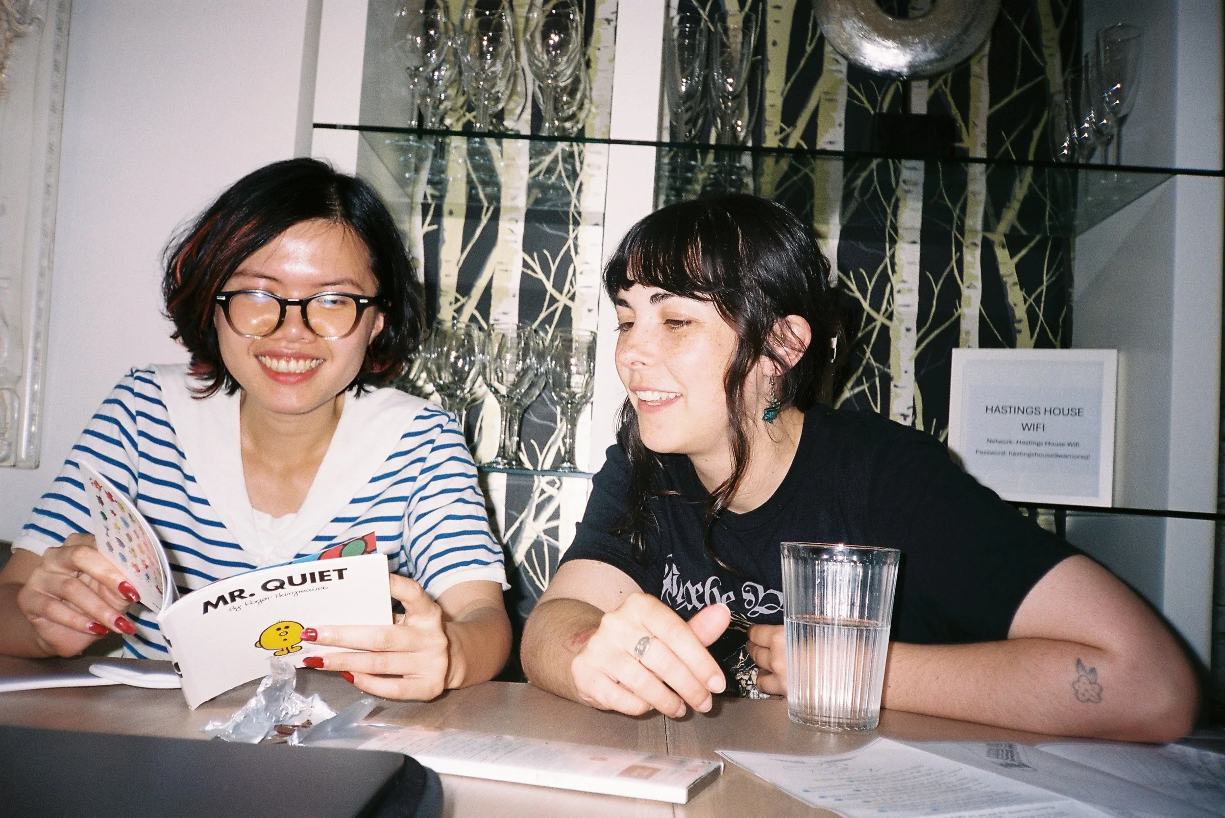 Phuong and Jenna. Hastings, England.