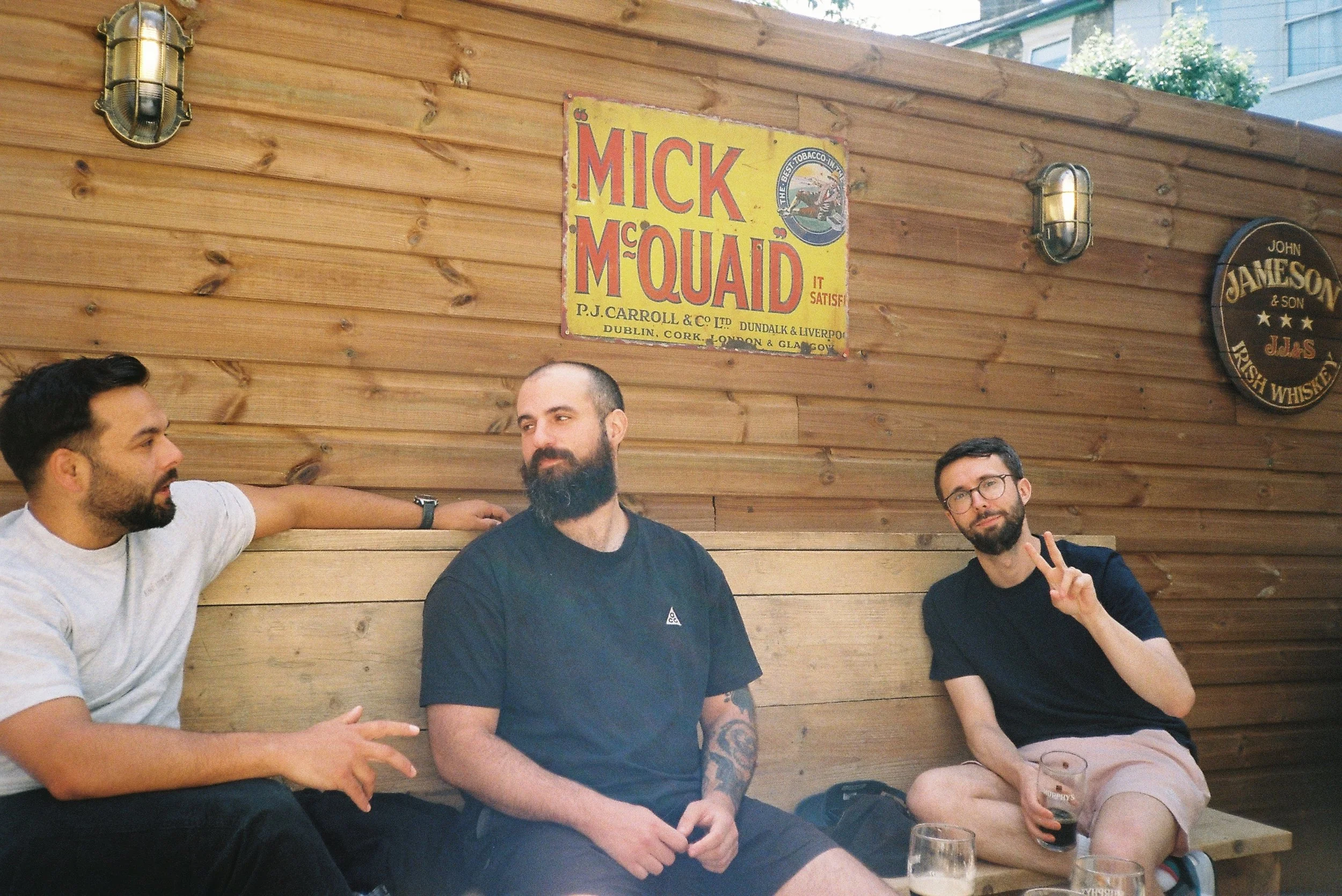 Simon, Luke, and Neil. Archway, London.