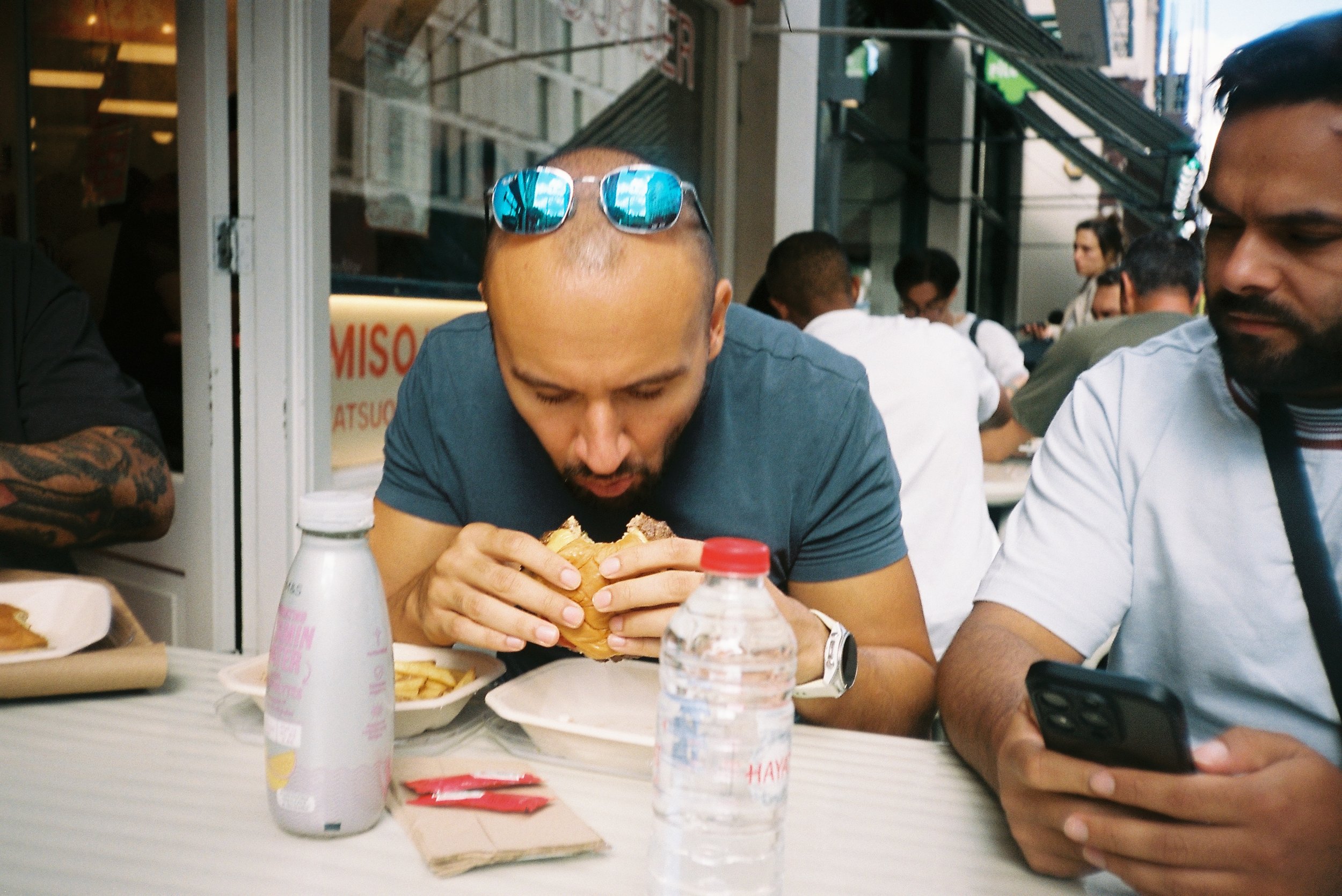 Hus and Luke. Victoria, London.