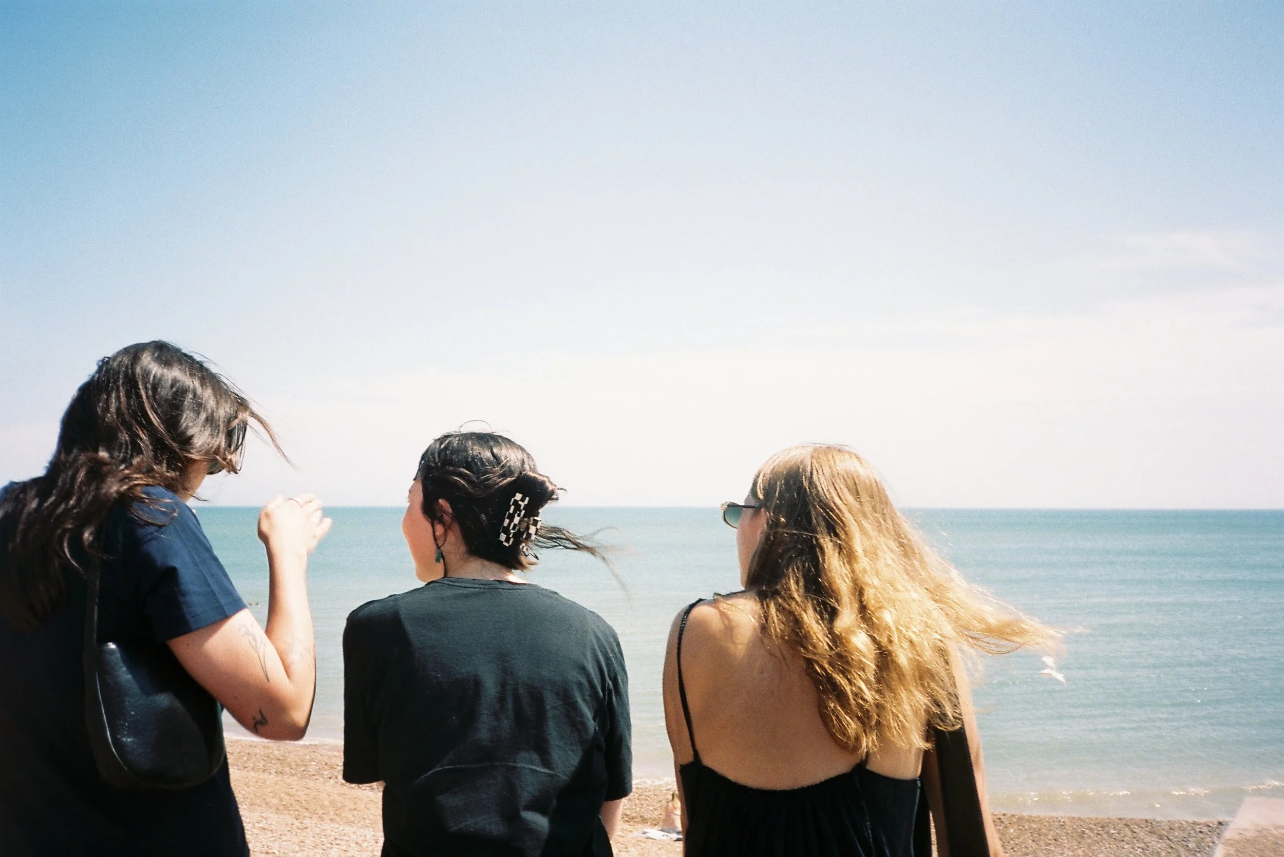 Caitlin, Jenna, Laura. Hastings, England.