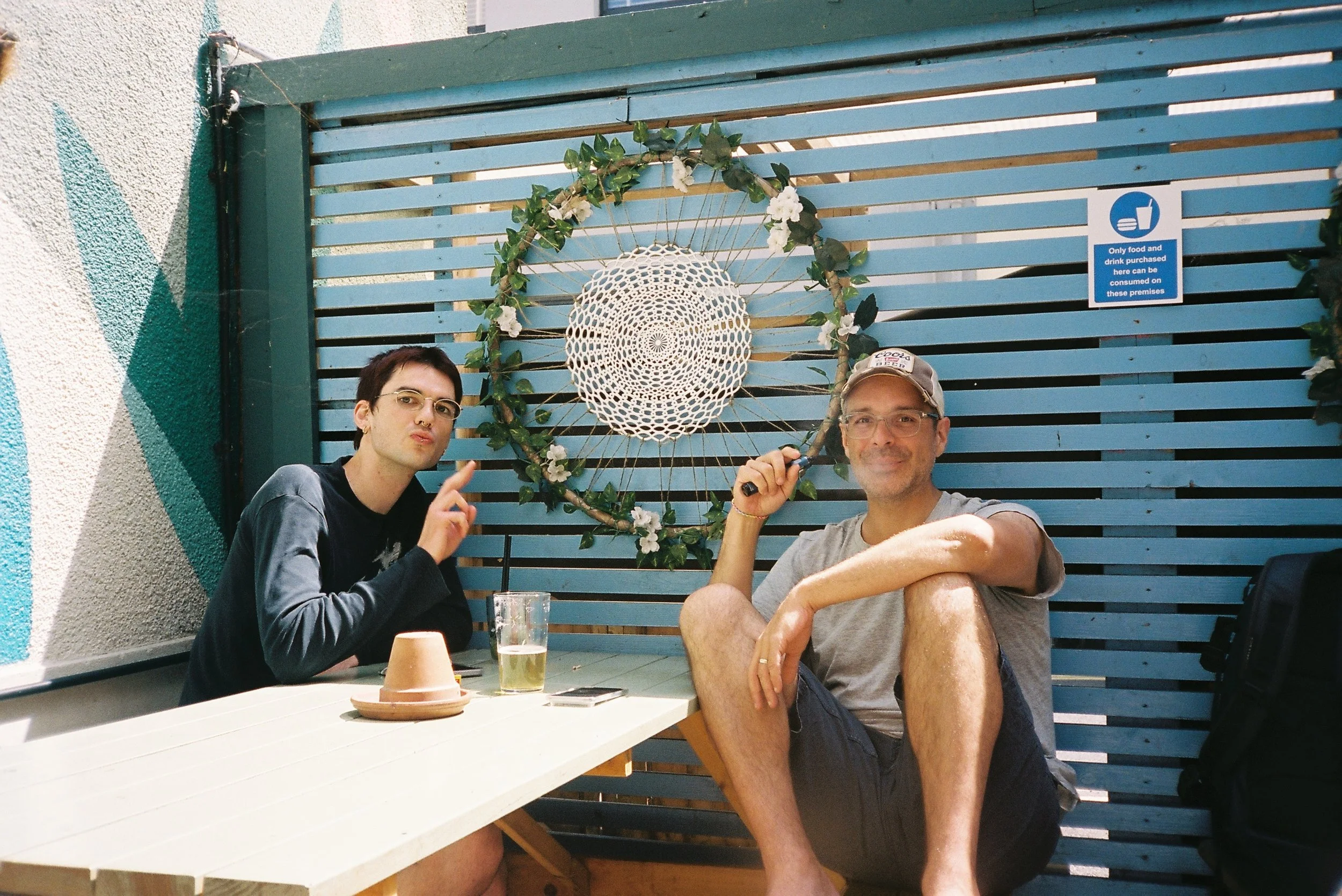 Matt and Oli. Hastings, England.