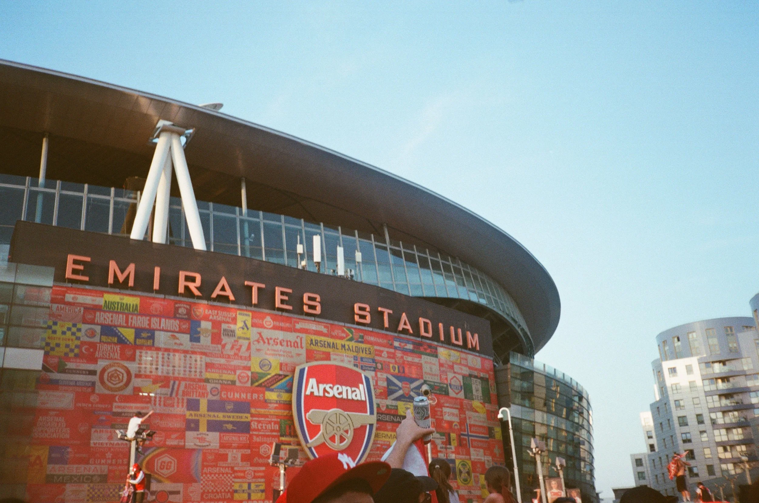 Arsenal Celebrations. Emirates Stadium, Holloway Road, Islington.