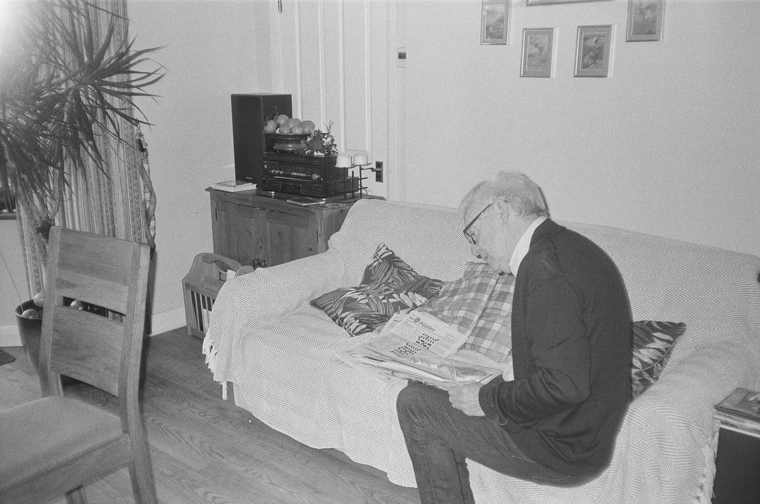 Dad. Enfield, London.